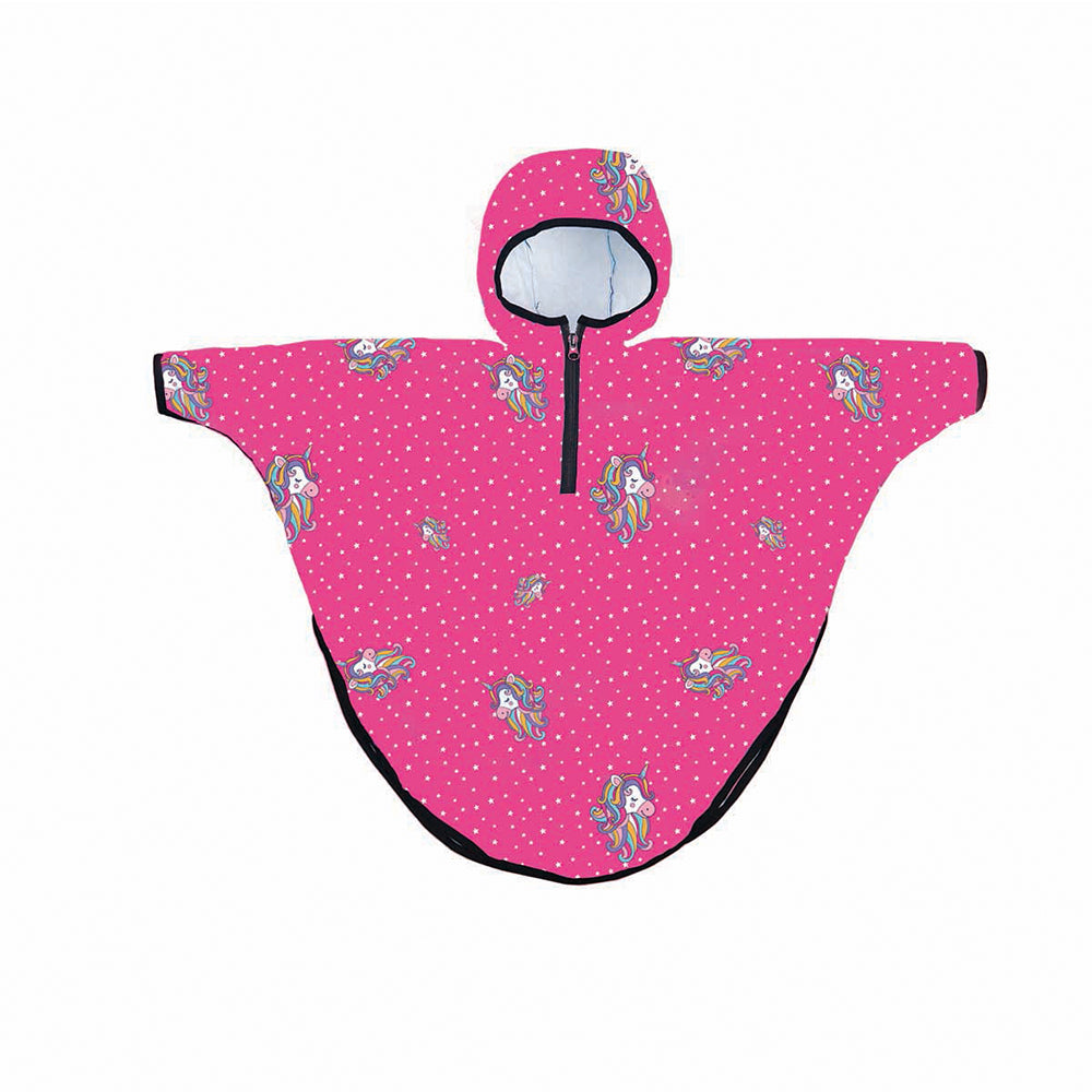 '- ["Abbigliamento","Giacche","Kids","Mantella pioggia","Mr. Tiggle"] - Mr. Tiggle Rain Cape Unicorno Stellato - Lupis SRL
