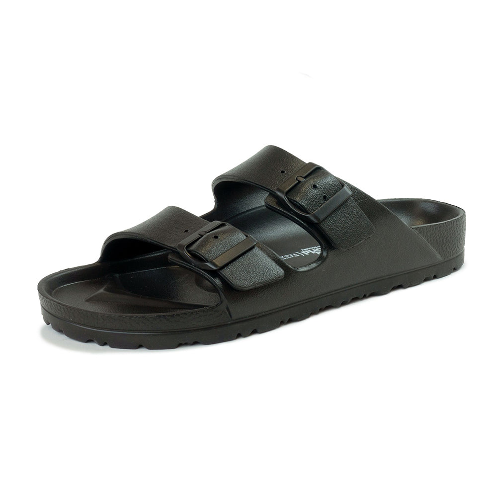 '- ["Ciabatte","Kids","Natural World","Scarpe"] - Natural World Bios Eva Sandalia 2 Hebillas Negro - Lupis SRL