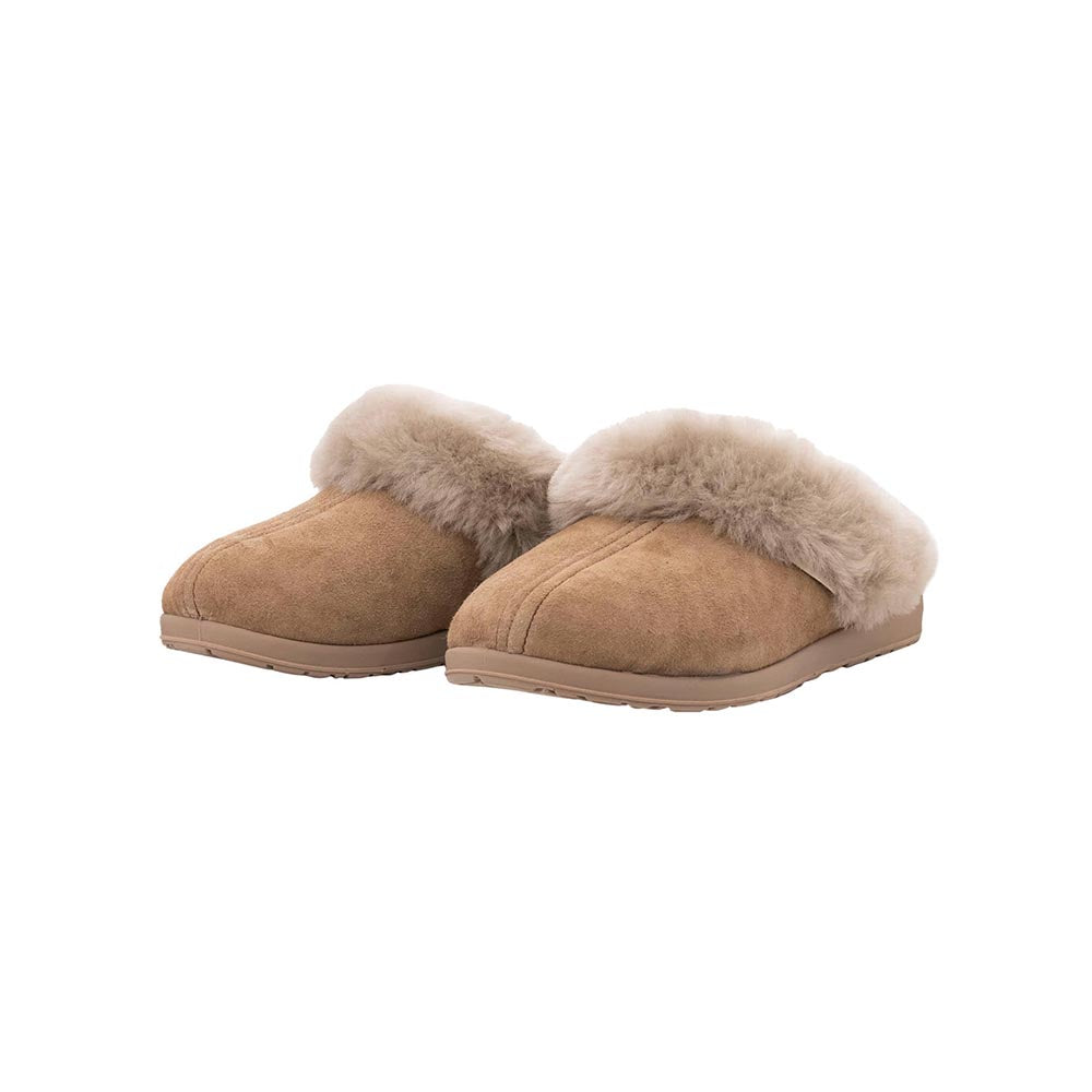 '- ["Ciabatte","Donna","Pantofole","Scarpe","Shepherd"] - Shepherd Sandy Slipper Stone - Lupis SRL