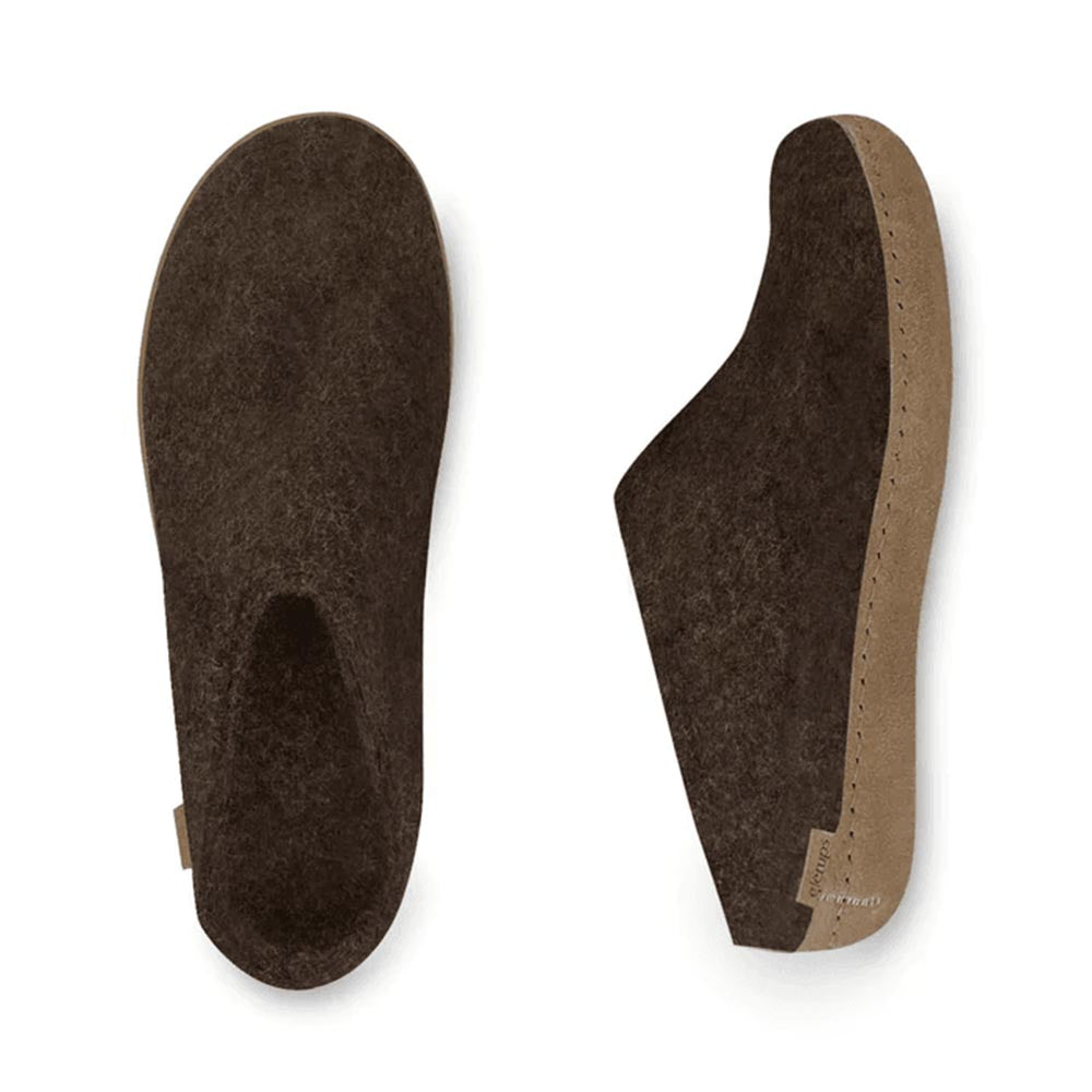 '- ["Ciabatte","Glerups","Scarpe","Ultima taglia","Uomo"] - Glerups Slip-on B-10-00 Ciabatte Brown - Lupis SRL
