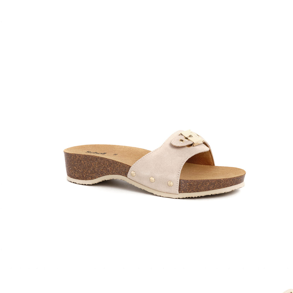 '- ["Donna","Scarpe","Scholl","Zoccoli"] - Scholl Pescura Renée Off-White Sde Sp Zoccolo Off White - Lupis SRL