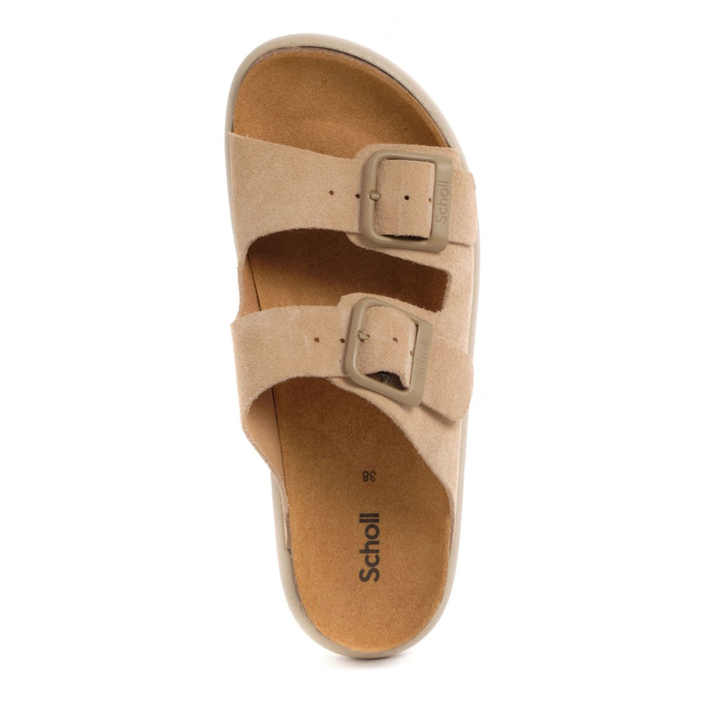 '- ["Ciabatte","Donna","Scarpe","Scholl"] - Scholl Noelle Chunky Beige Sde Sa Sandalo Beige - Lupis SRL
