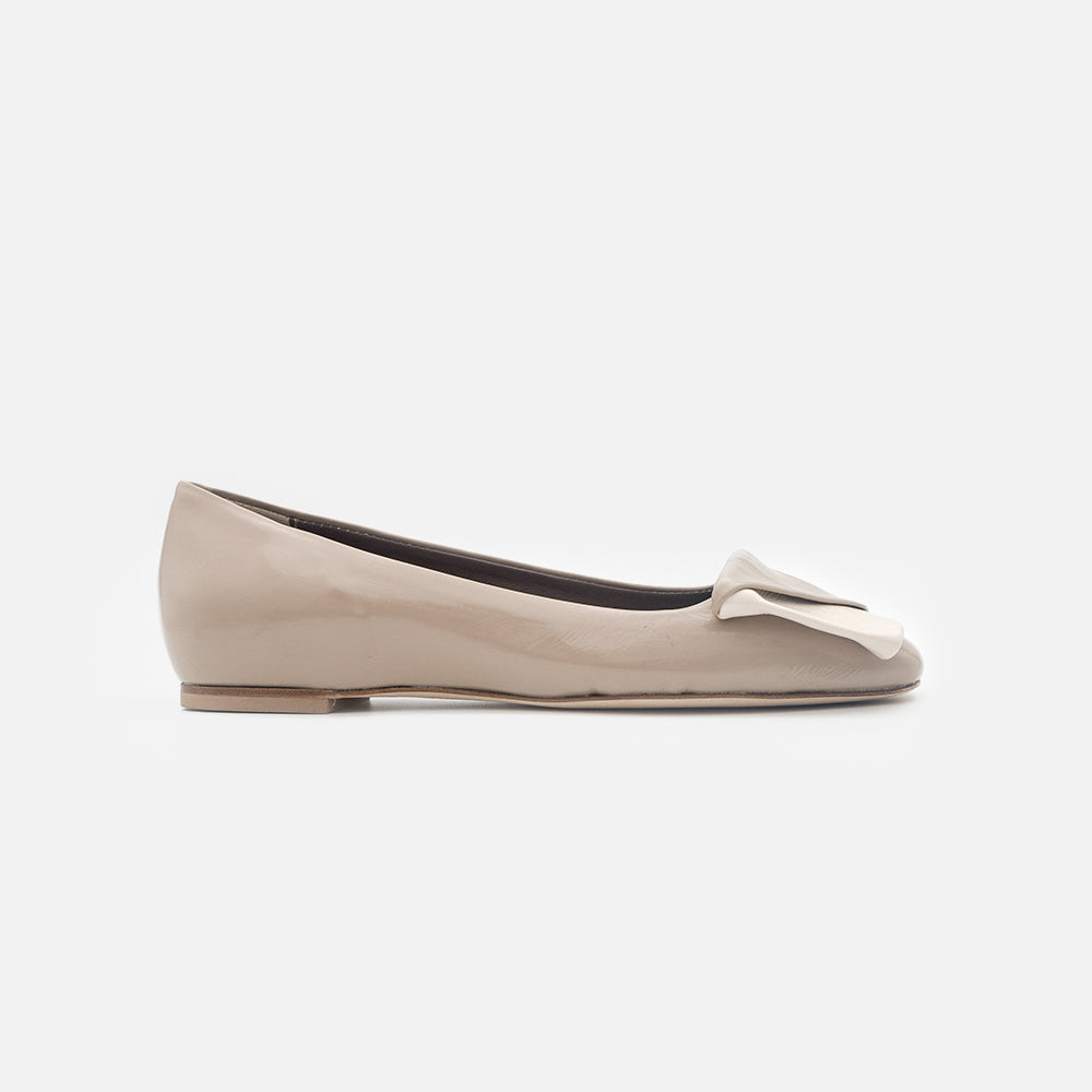 '- ["Artigianato","Ballerine","Donna","Eva Picci","Scarpe"] - Ballerine Da Donna Eva Picci 1694 Ballerina Lux Taupe Vaniglia - Lupis SRL
