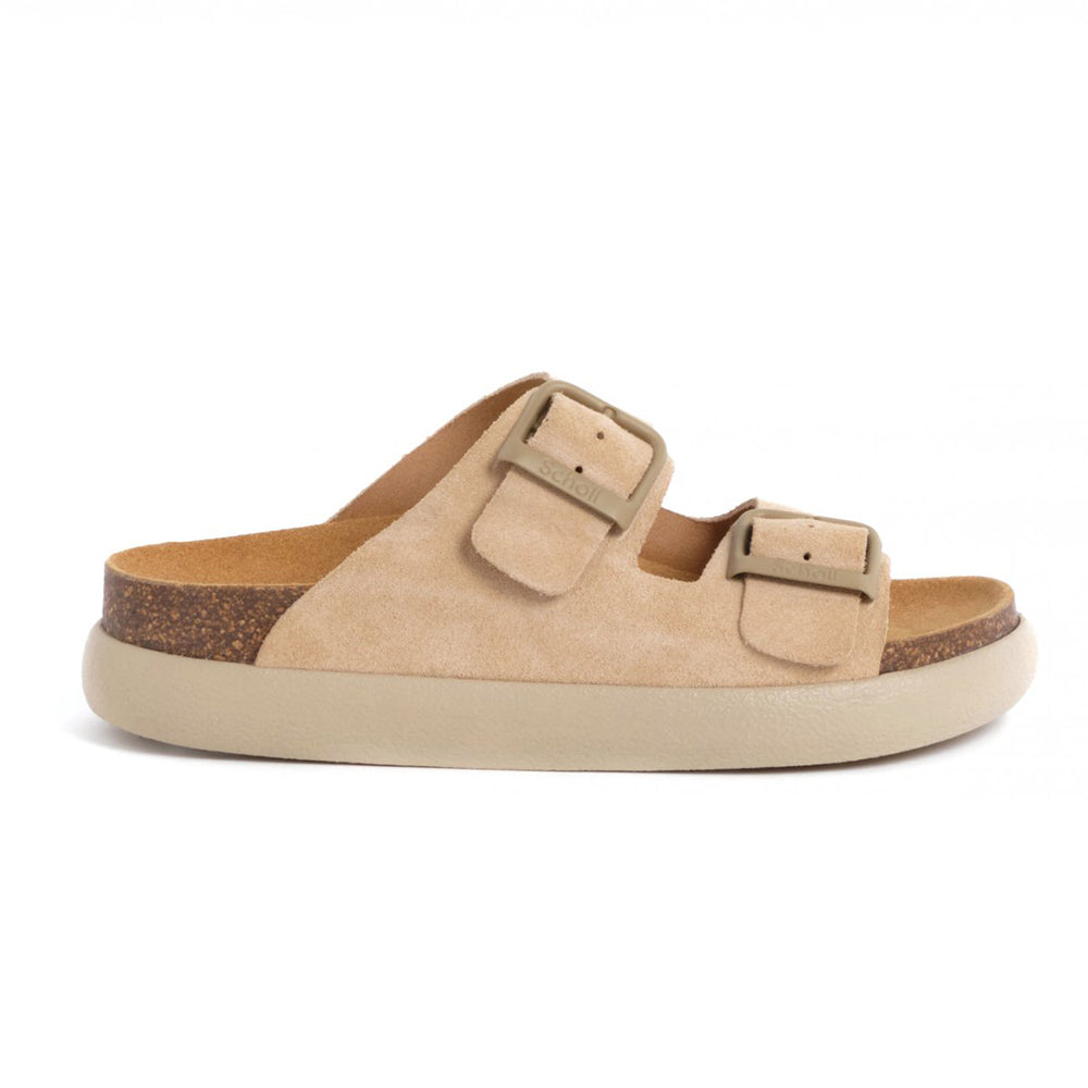 '- ["Ciabatte","Donna","Scarpe","Scholl"] - Scholl Noelle Chunky Beige Sde Sa Sandalo Beige - Lupis SRL