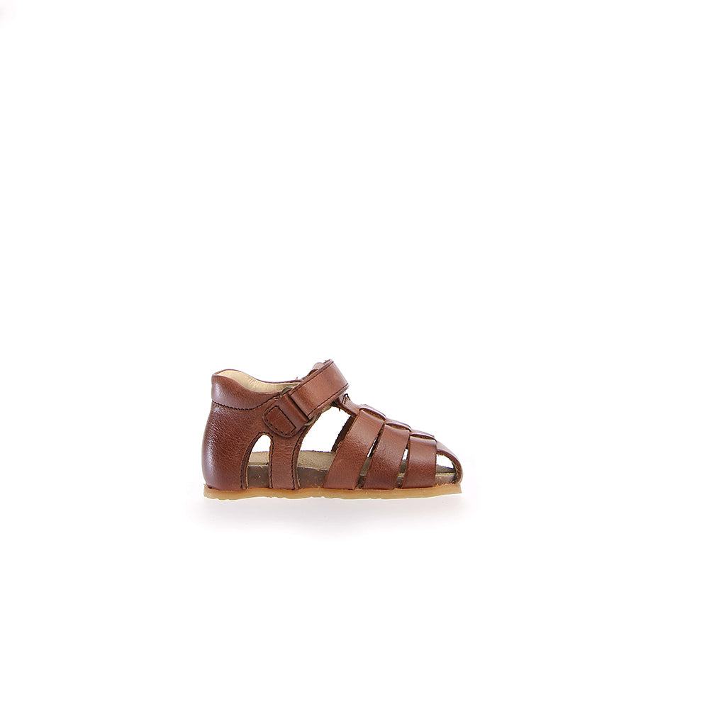 '- ["Falcotto","Kids","Sandali","Scarpe","Toddler"] - Falcotto Alby Wax Calf Spazz. Cuoio - Lupis SRL