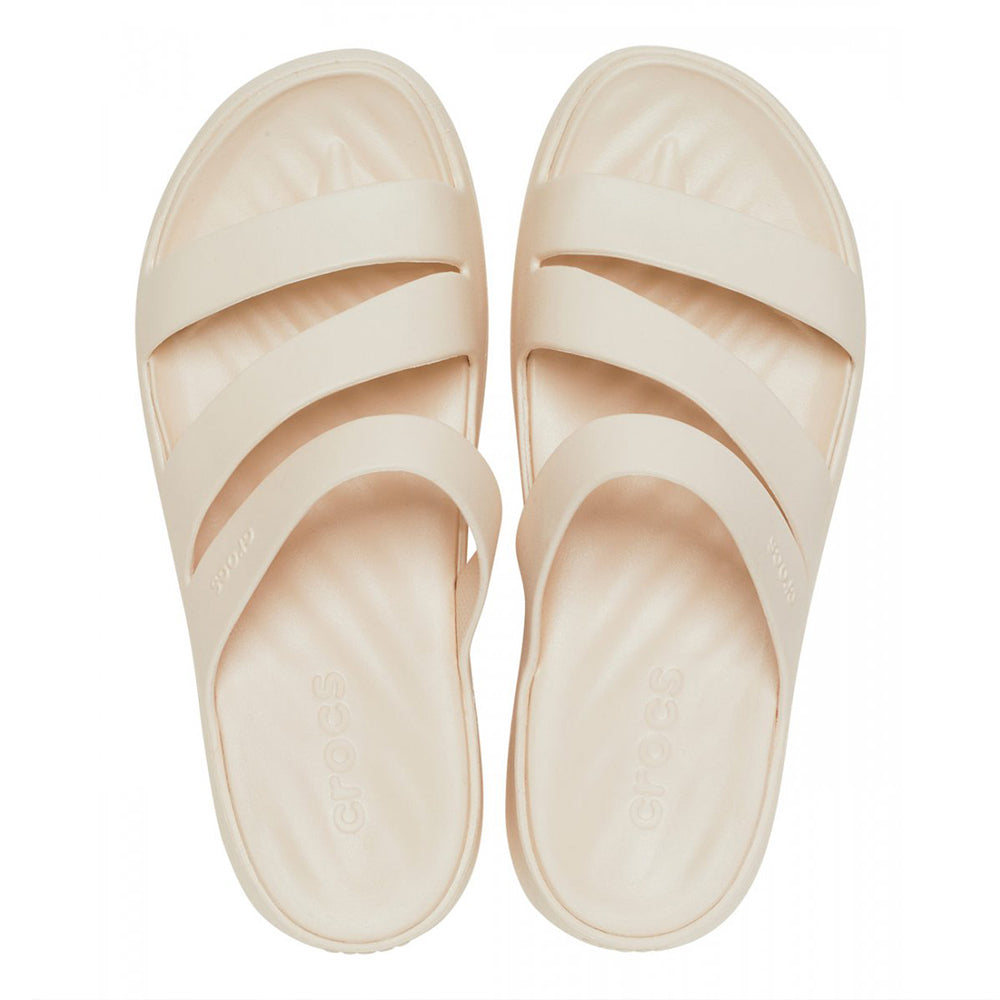 '- ["Ciabatte","Crocs","Donna","PE25","Scarpe"] - Crocs Getaway Strappy W Stucco - Lupis SRL
