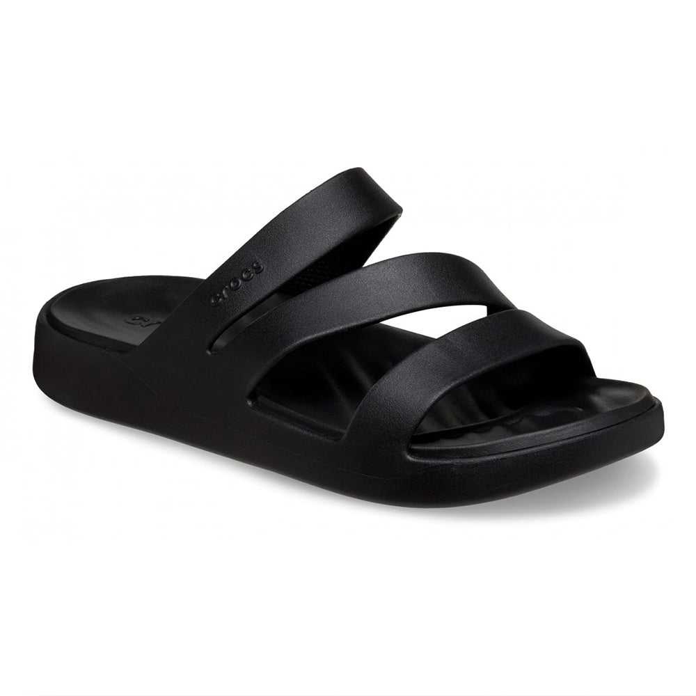 '- ["Ciabatte","Crocs","Donna","Scarpe","Ultima Taglia"] - Crocs Getaway Strappy W Black - Lupis SRL