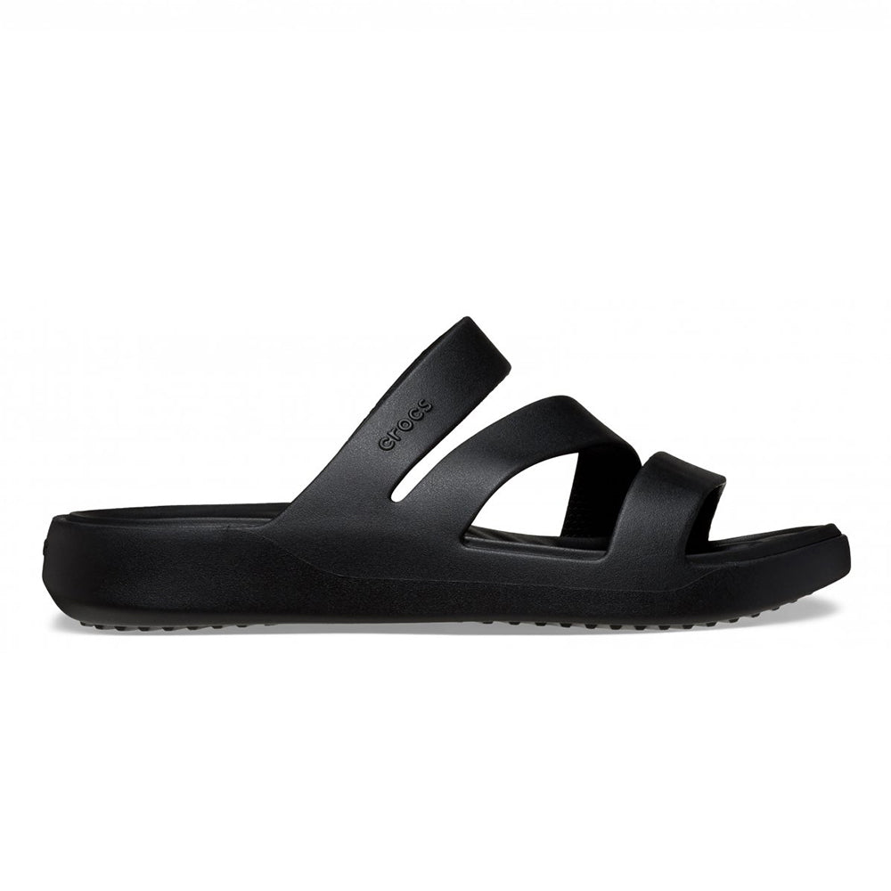 '- ["Ciabatte","Crocs","Donna","Scarpe","Ultima Taglia"] - Crocs Getaway Strappy W Black - Lupis SRL