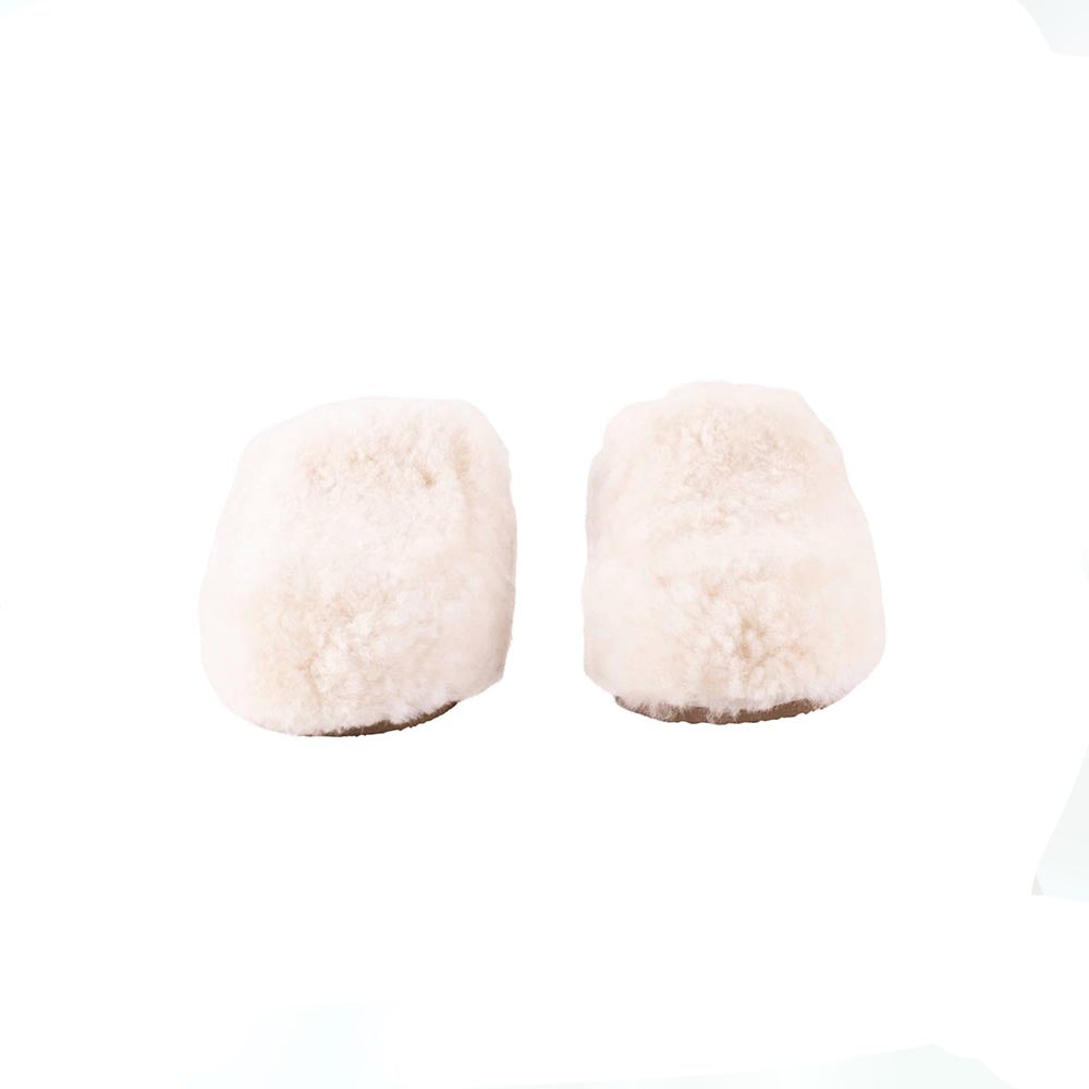 '- ["Ciabatte","Donna","Pantofole","Scarpe","Shepherd","Ultima Taglia"] - Shepherd Jenny Ciabatte Pelo Creme - Lupis SRL