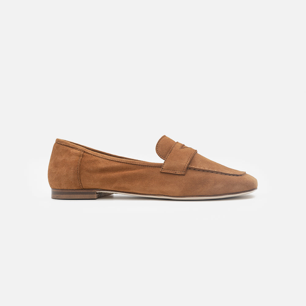 '- ["Artigianato","Donna","Eva Picci","Mocassini","Scarpe"] - Mocassini Da Donna Eva Picci 940 Camoscio Cuoio - Lupis SRL