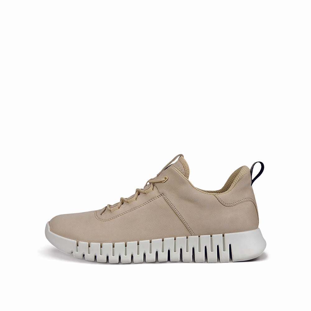 '- ["Ecco","Scarpe","Scarpe sportive","Uomo"] - Ecco Gruuv Flexible Sole Beige 525204-51728 - Lupis SRL