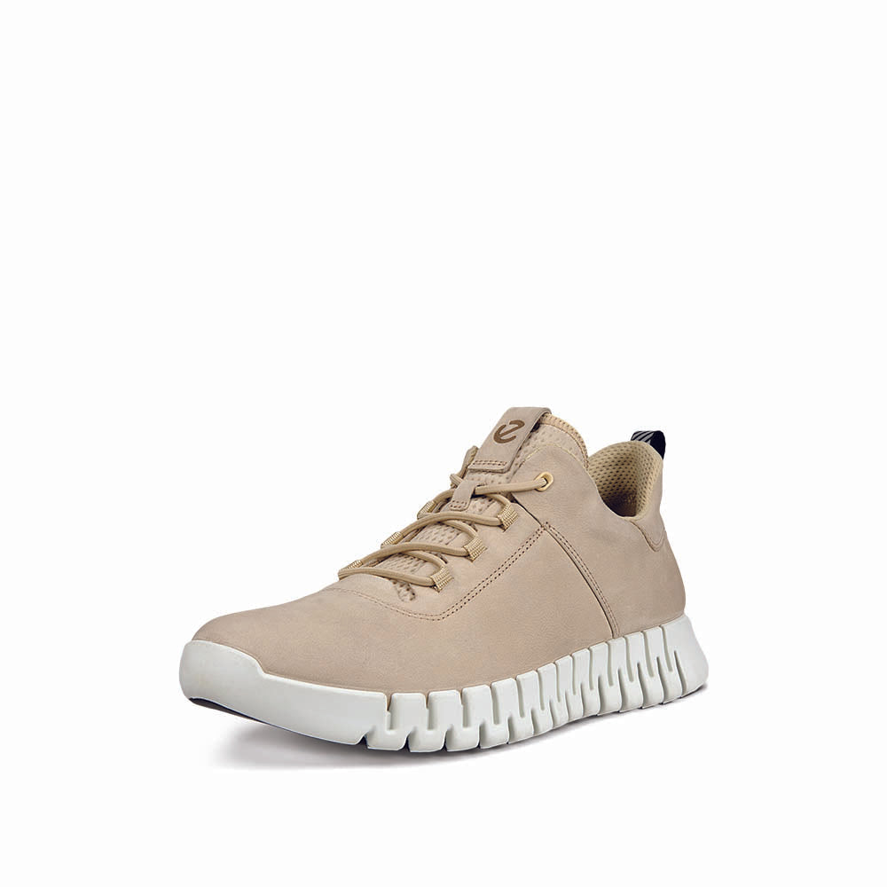 '- ["Ecco","Scarpe","Scarpe sportive","Uomo"] - Ecco Gruuv Flexible Sole Beige 525204-51728 - Lupis SRL