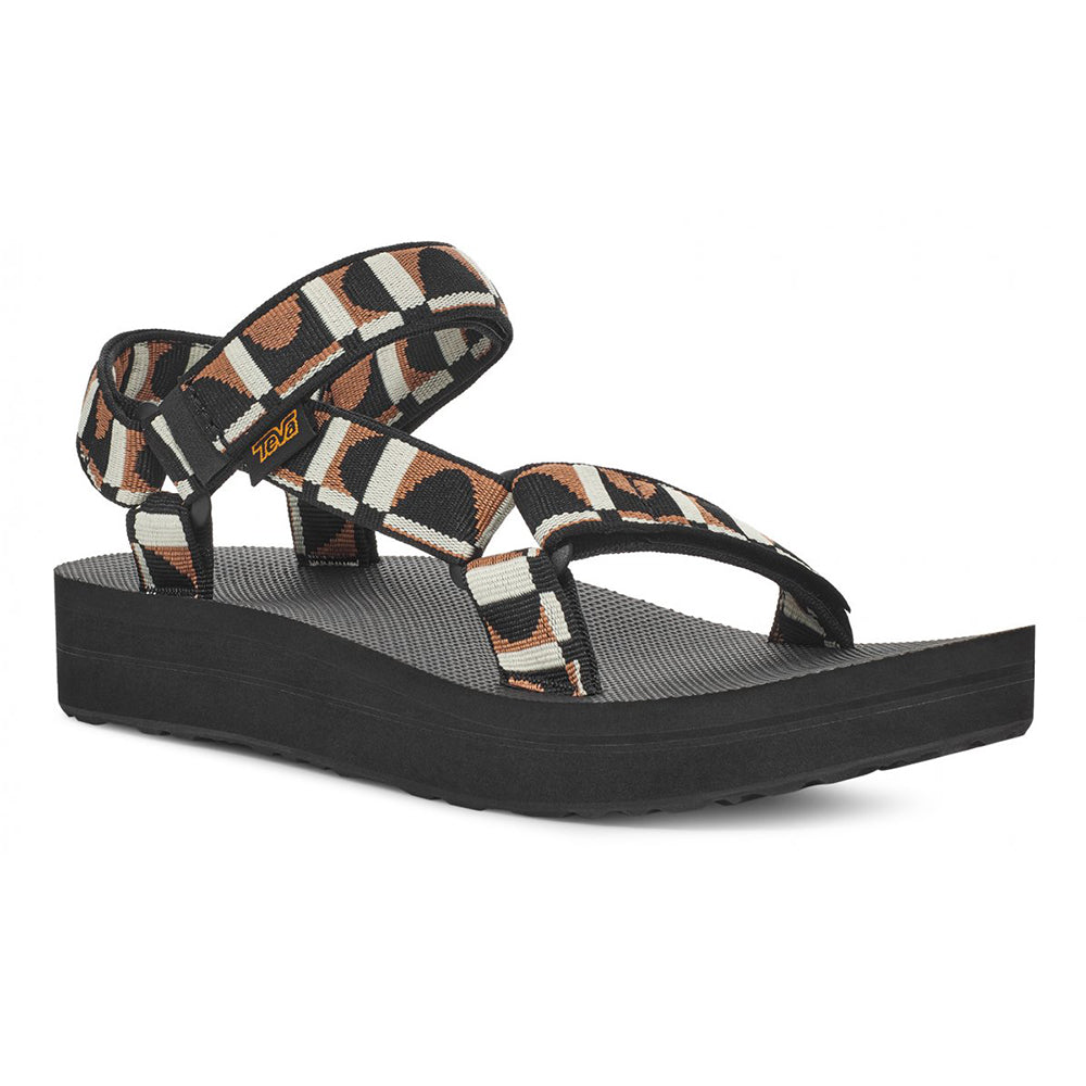 '- ["Donna","Sandali Sportivi","Scarpe","Teva"] - Teva Midform Universal W Bounce Black Lion - Lupis SRL