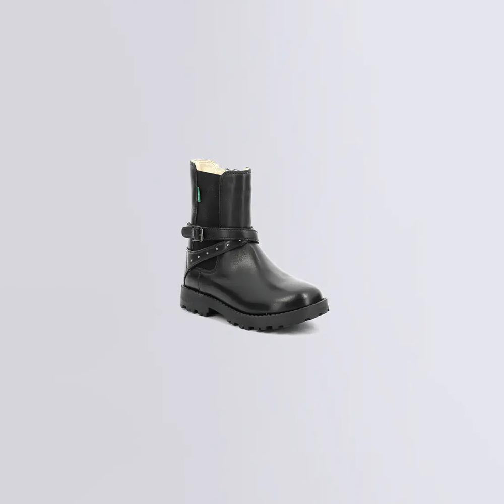 '- ["Donna","Kickers","Scarpe","Stivaletti","Ultima Taglia"] - Kickers Stivaletto Groozmy Noir - Lupis SRL