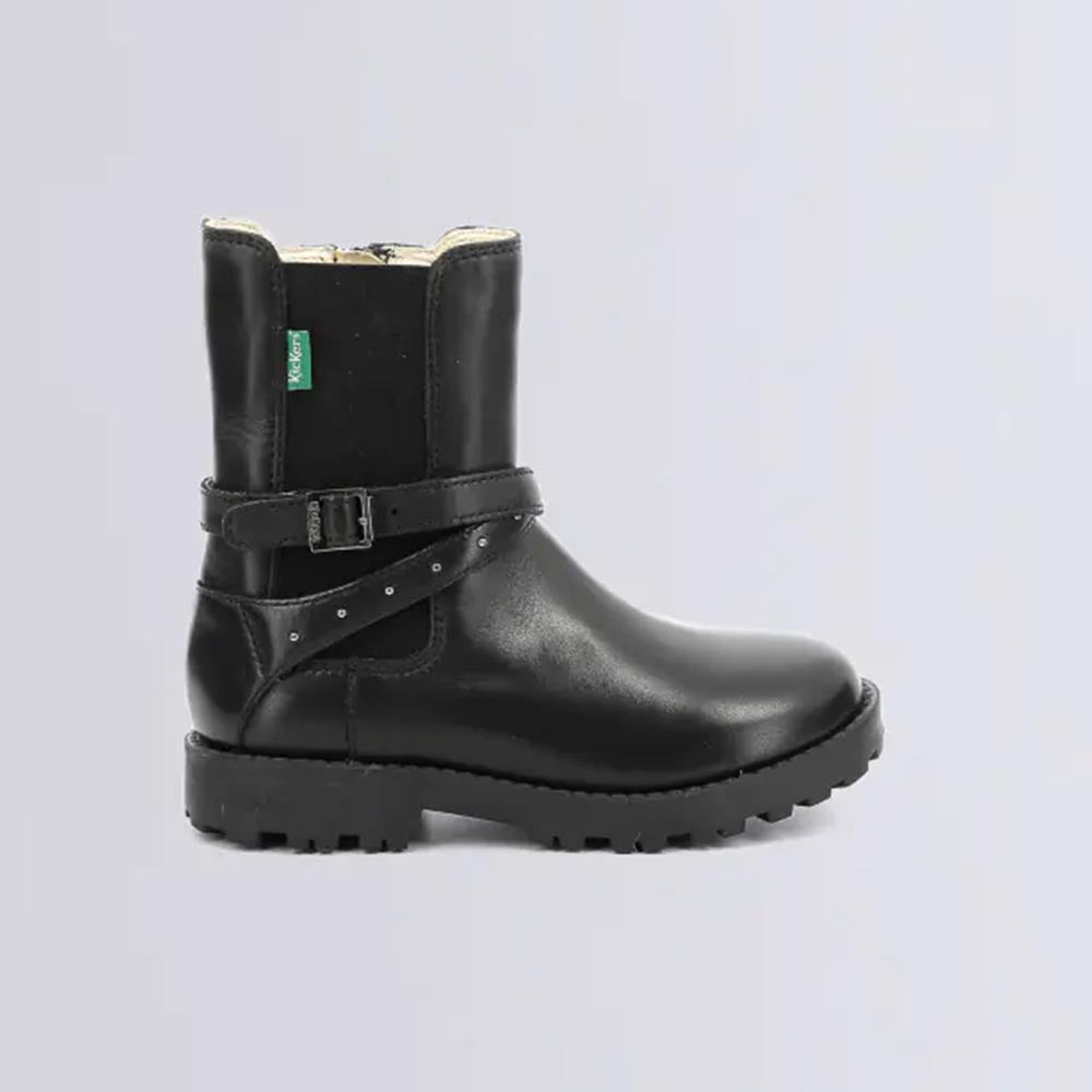 '- ["Donna","Kickers","Scarpe","Stivaletti","Ultima Taglia"] - Kickers Stivaletto Groozmy Noir - Lupis SRL