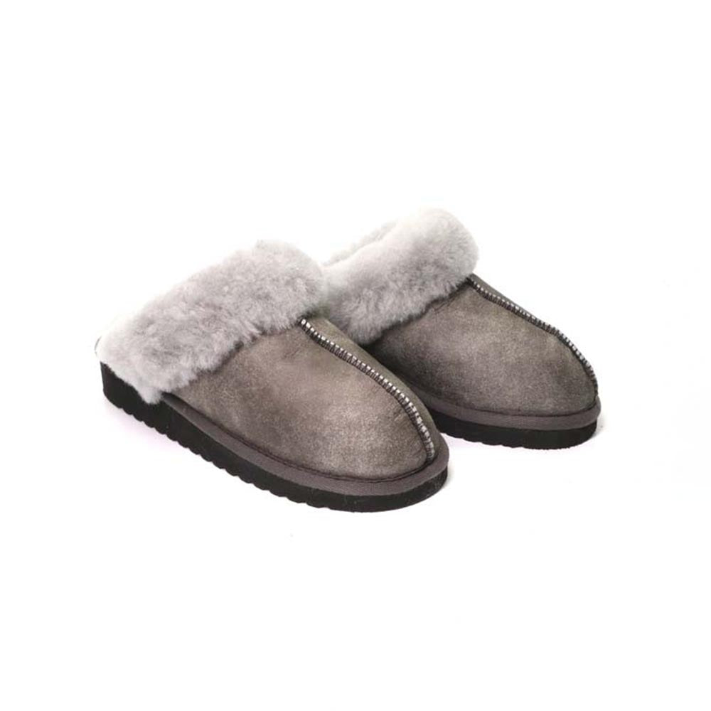 '- ["Ciabatte","Donna","Nuovo","Pantofole","Scarpe","Shepherd"] - Shepherd Ronja Ciabatte Antiquegrey - Lupis SRL