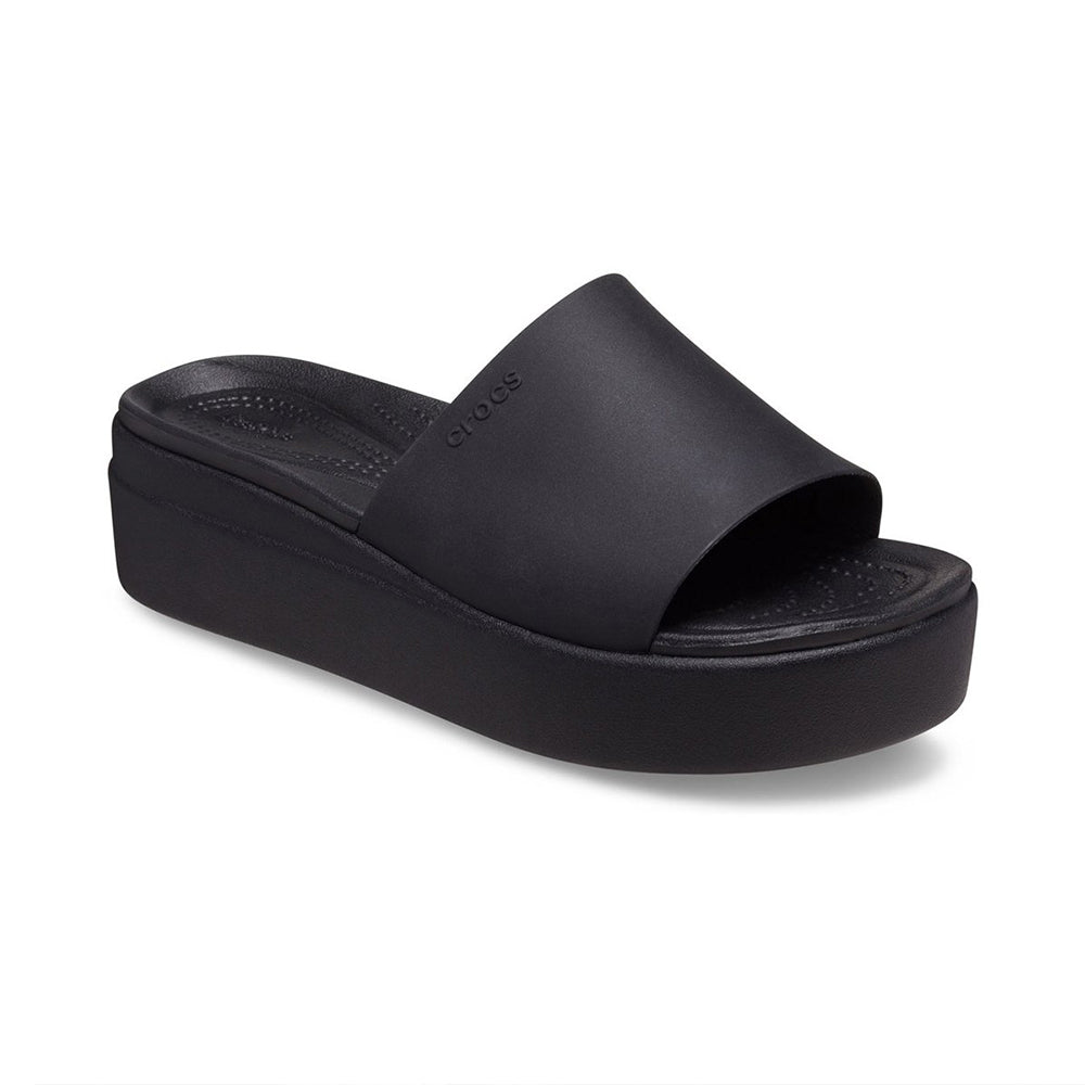 '- ["Ciabatte","Crocs","Donna","Scarpe"] - Crocs Brooklyn Slide W Black - Lupis SRL