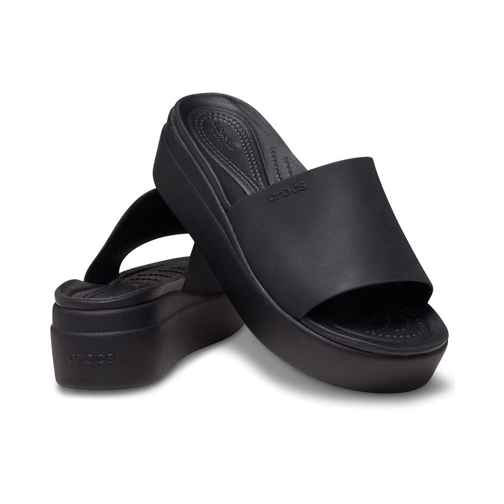 '- ["Ciabatte","Crocs","Donna","Scarpe"] - Crocs Brooklyn Slide W Black - Lupis SRL