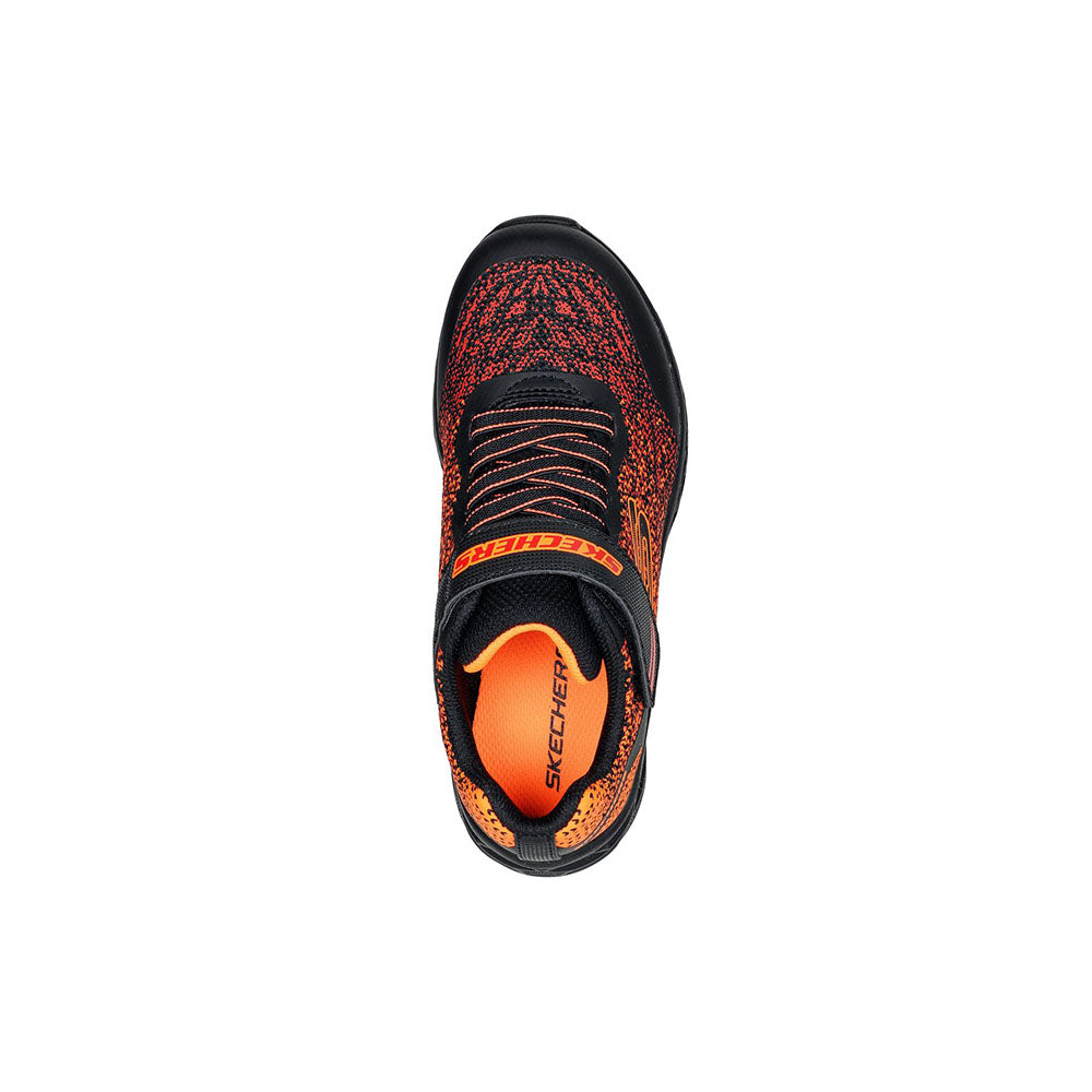 '- ["Kids","Scarpe","Scarpe sportive","Skechers","Sneakers"] - Skechers Microspec II K Black Red - Lupis SRL