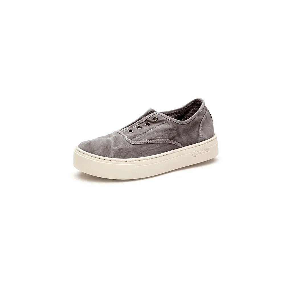 '- ["Donna","Natural World","PE25","Scarpe","Scarpe sportive","Slip-on"] - Natural World Ingles Elastico Enzimatico Gris Claro 6112E - Lupis SRL