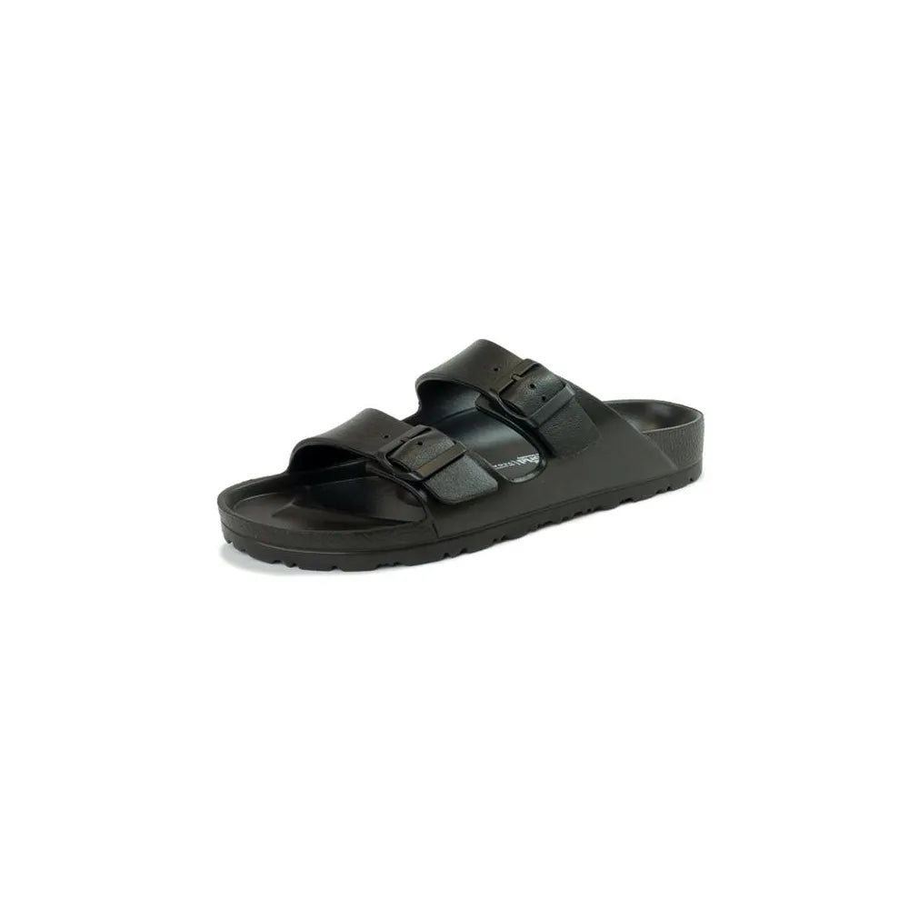 '- ["Ciabatte","Donna","Natural World","PE25","Scarpe"] - Natural World Bios Eva Sandalia 2 Hebillas Negro 7051 - Lupis SRL