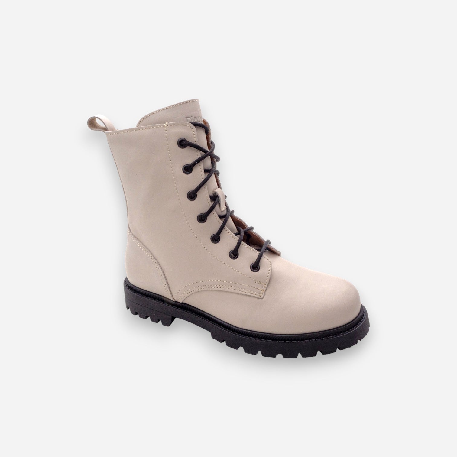 Anfibi Kids Dianetti 98192 Pelle Latte 1511