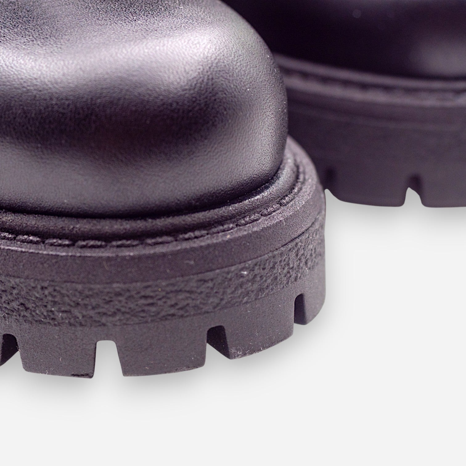Anfibi Platform Donna Dianetti Tudor Pelle Nero 1633