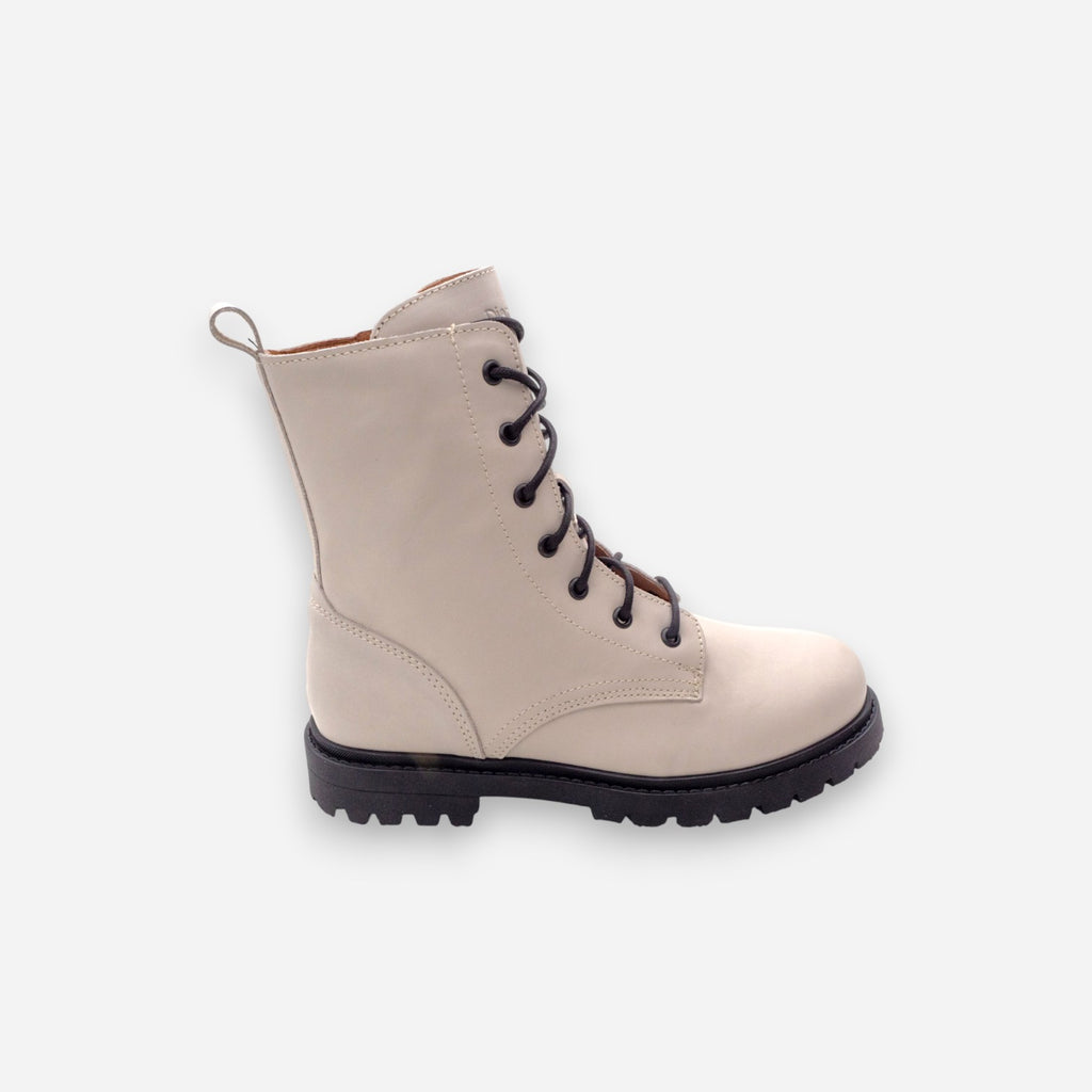 Anfibi Ragazza Dianetti 98192 Pelle Latte 1511