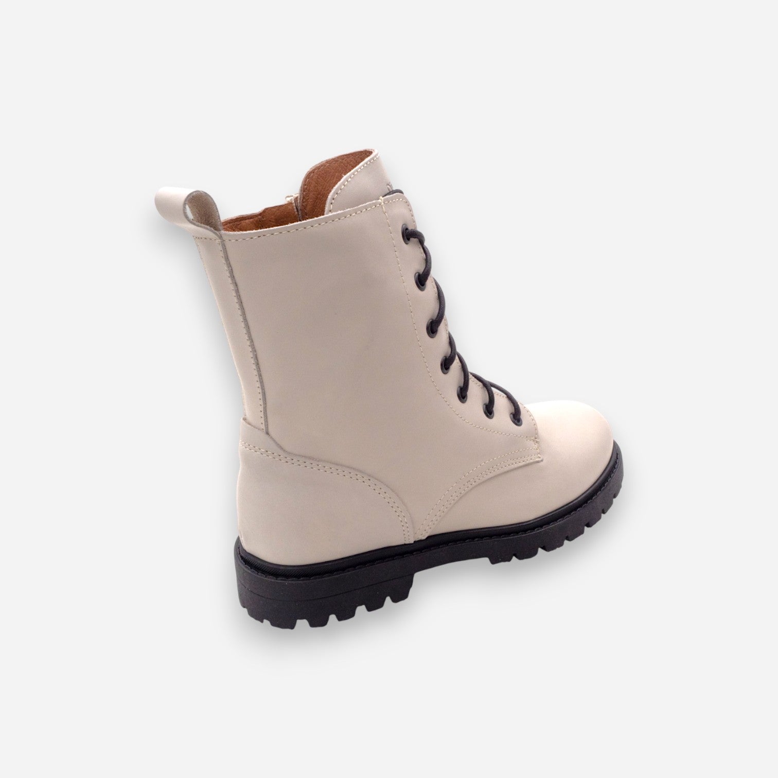 Anfibi Ragazza Dianetti 98192 Pelle Latte 1511