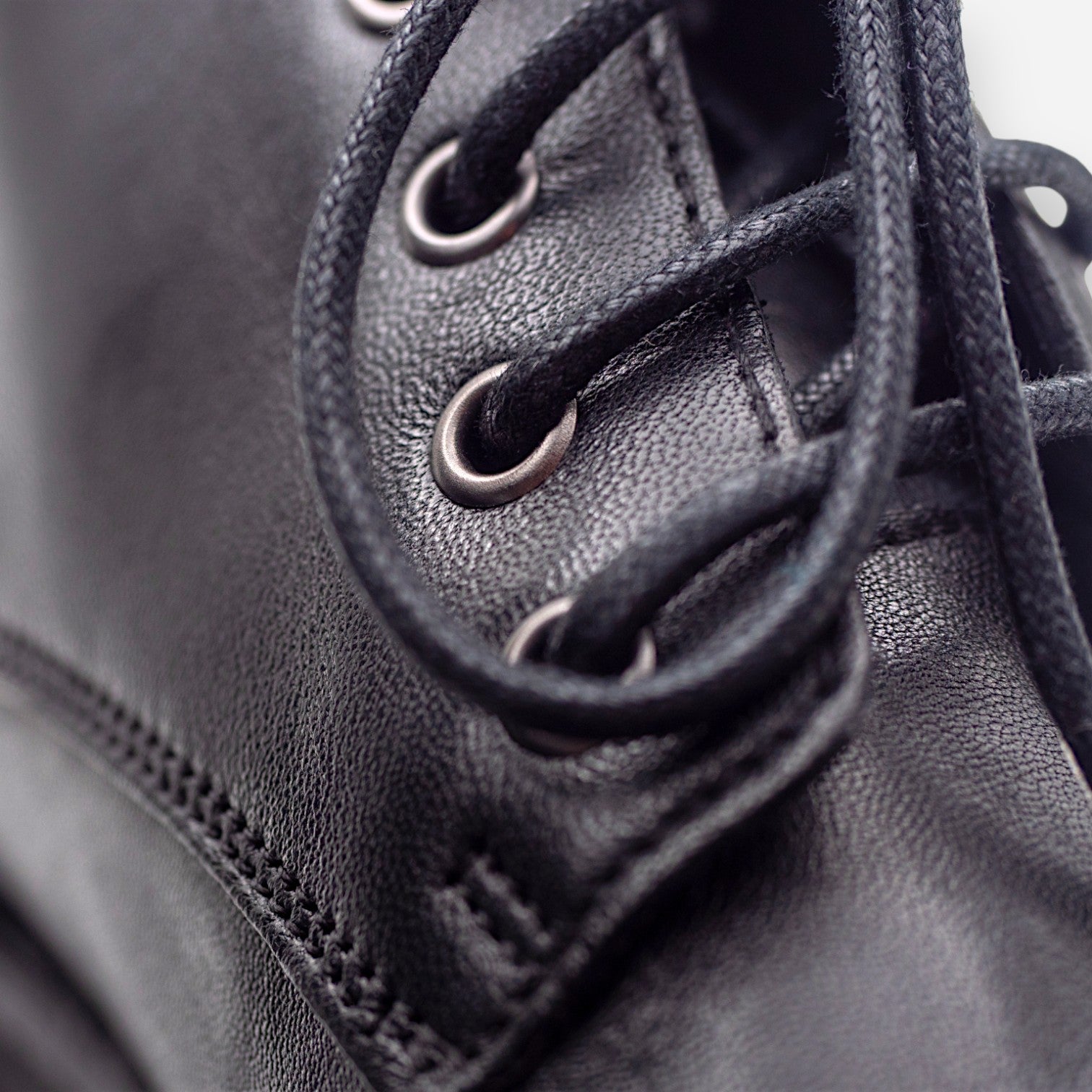 JP/DAVID Papua Men's Black Leather Amphibians 3830/180