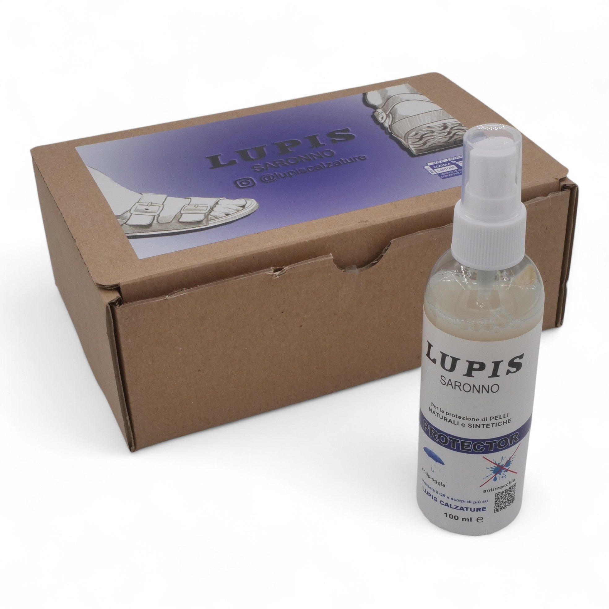 '- ["Donna","Kids","Uomo"] - Antipioggia Antimacchia per Pelli Naturali e Sintetiche - Lupis SRL