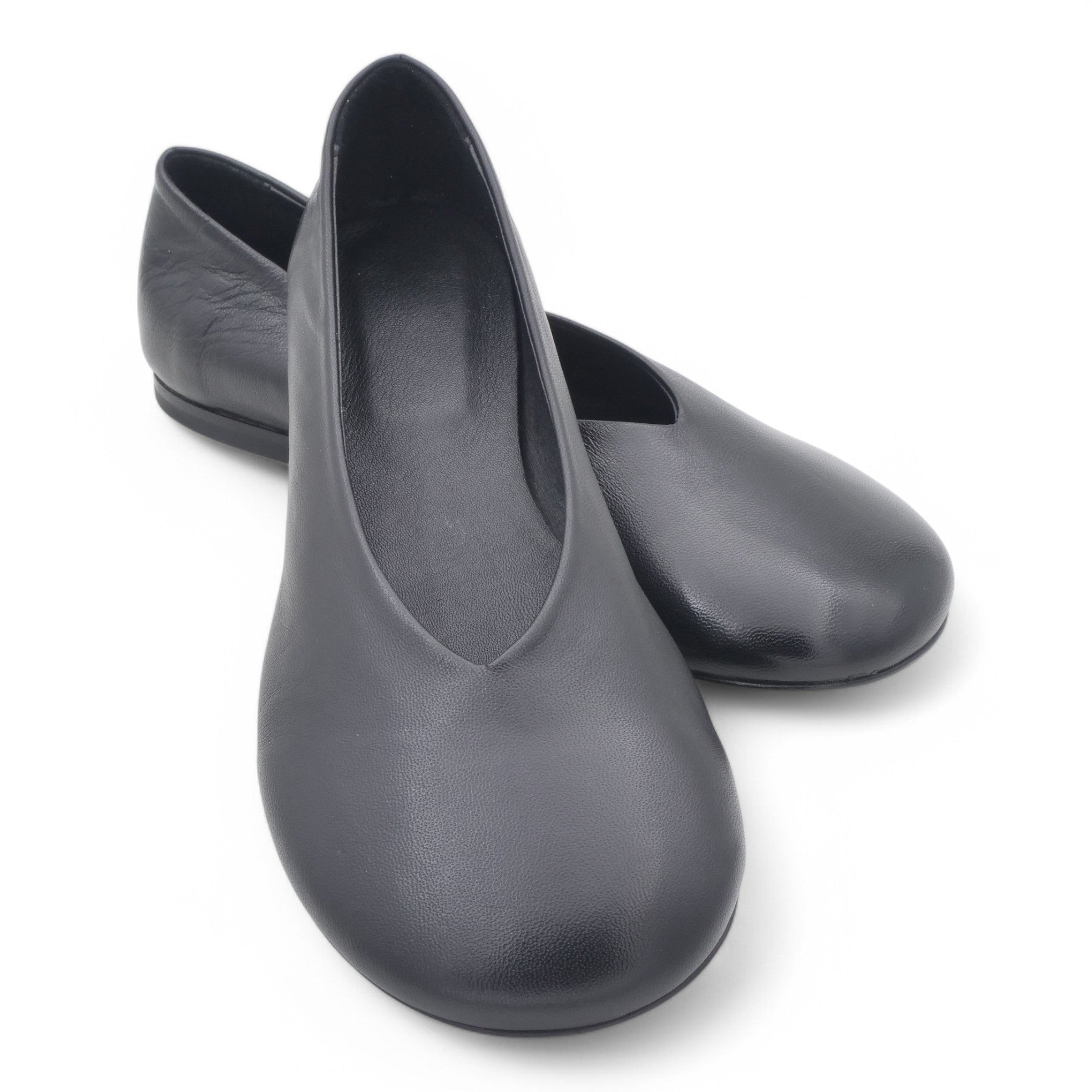 '- ["Artigianato","Ballerine","Eva Picci","PE25","Scarpe"] - Ballerine da Donna Eva Picci Baffy Nero EMARZIA01-04 - Lupis SRL