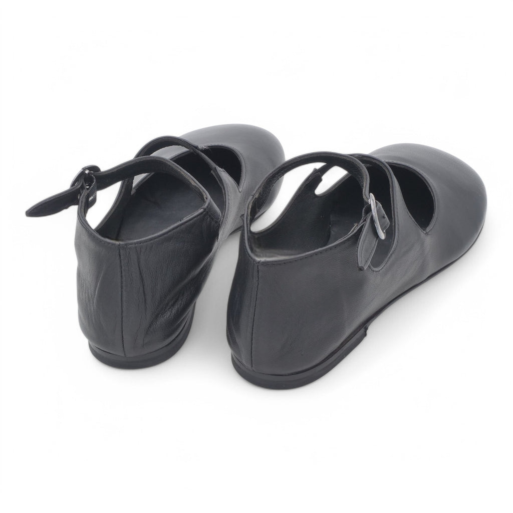'- ["Artigianato","Ballerine","Eva Picci","PE25","Scarpe"] - Ballerine da Donna Eva Picci Baffy Nero EMARZIA03-01 - Lupis SRL