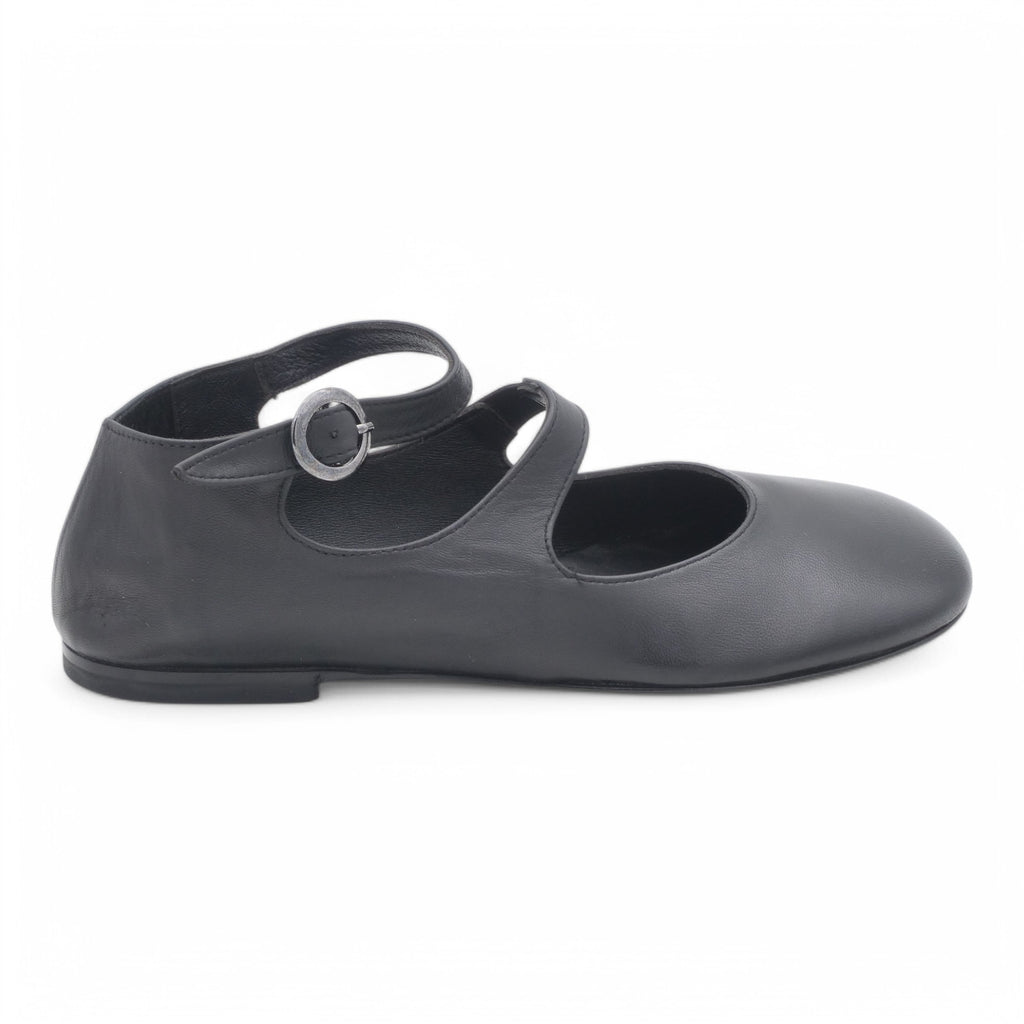 '- ["Artigianato","Ballerine","Eva Picci","PE25","Scarpe"] - Ballerine da Donna Eva Picci Baffy Nero EMARZIA03-01 - Lupis SRL