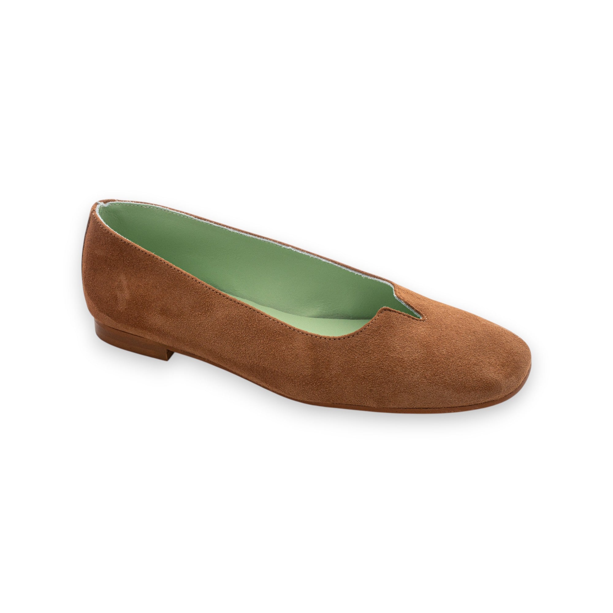 Belle Vie Women's Ballerina Shoes Via Panche 2 Suede Saddle 3.666-9
