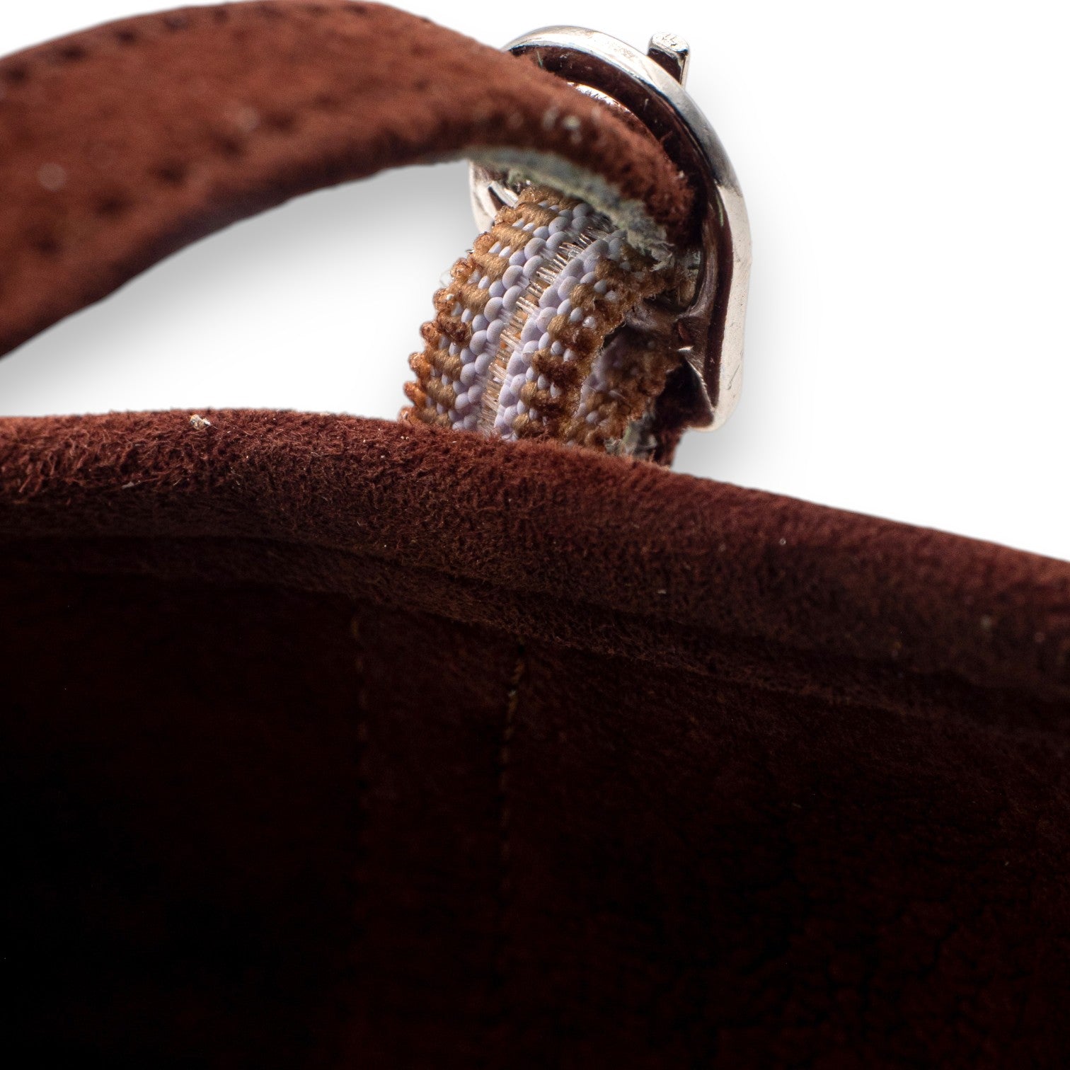 Belle Vie Ballerina with Strap Woman Via Sole 2 Suede Chocolat 3.666-7
