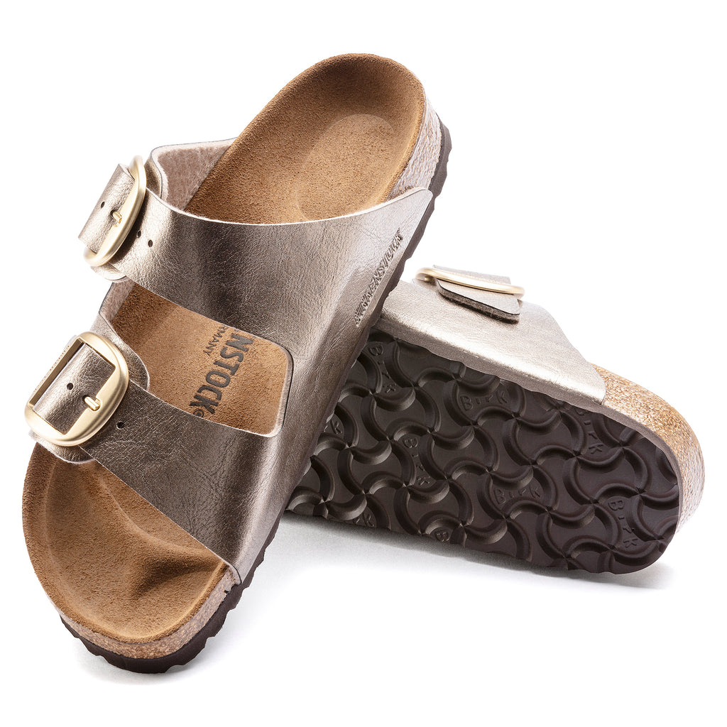'- ["Birkenstock","Ciabatte","Donna","Scarpe"] - Birkenstock Arizona Big Buckle Graceful Taupe Birko Flor - Lupis SRL