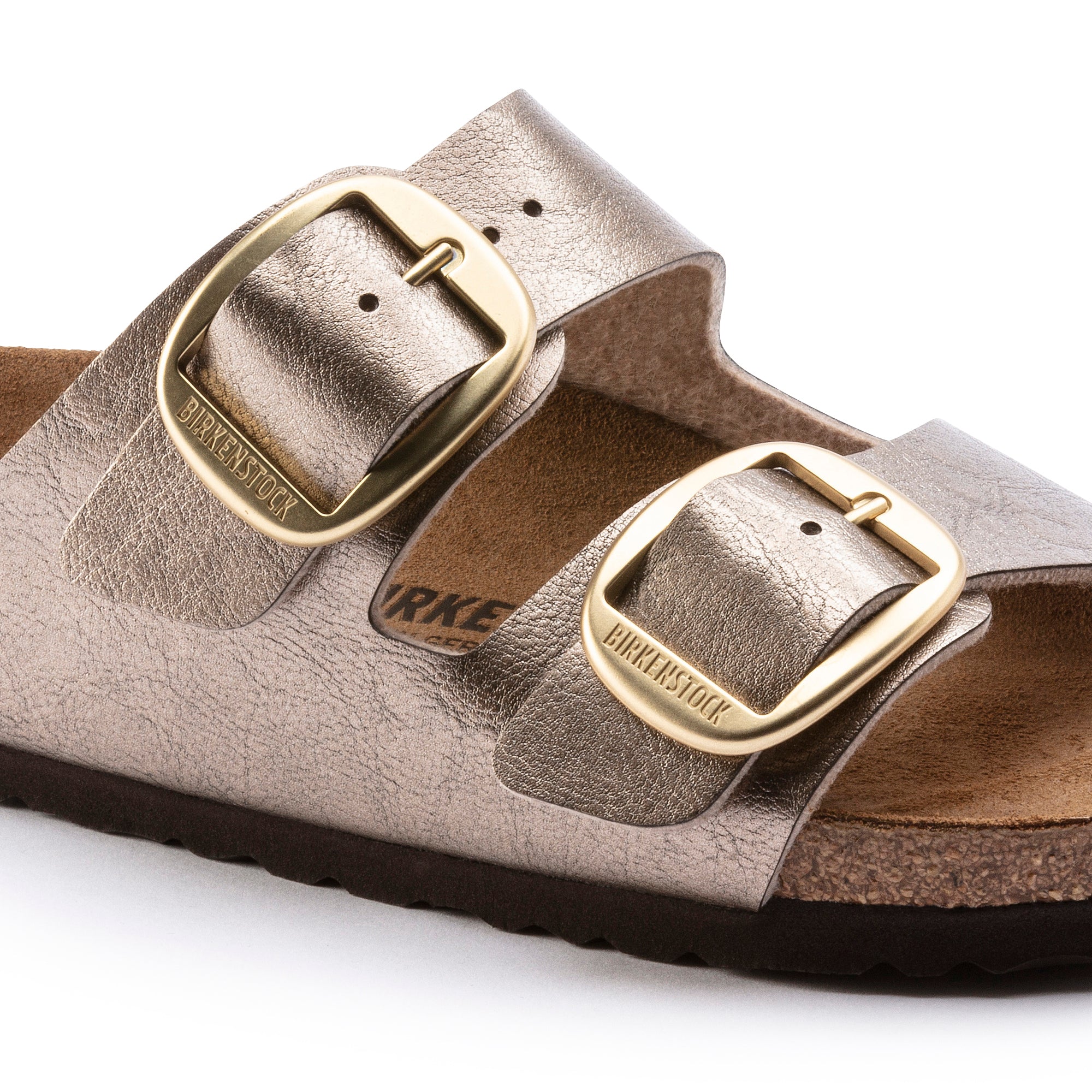 '- ["Birkenstock","Ciabatte","Donna","Scarpe"] - Birkenstock Arizona Big Buckle Graceful Taupe Birko Flor - Lupis SRL