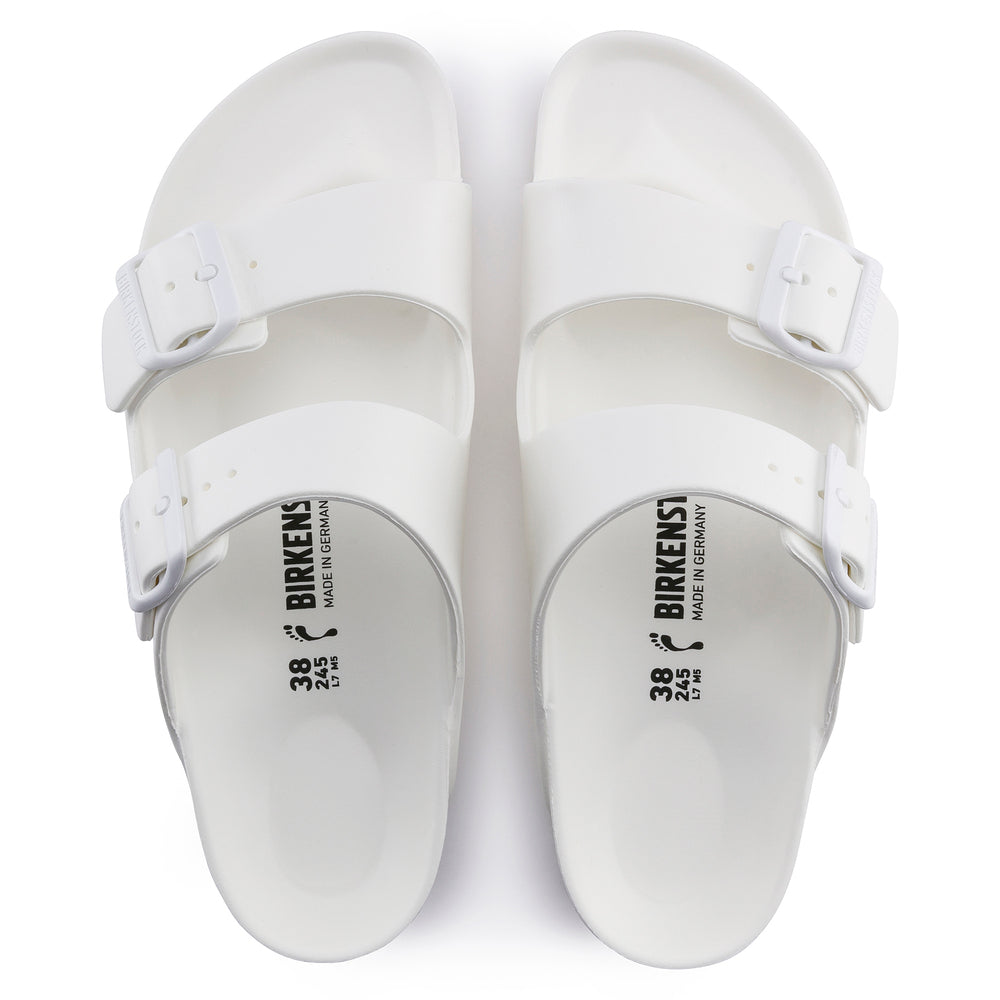 '- ["Birkenstock","Ciabatte","Donna","EVA","Scarpe","Uomo"] - Birkenstock Arizona Essential Eva White - Lupis SRL