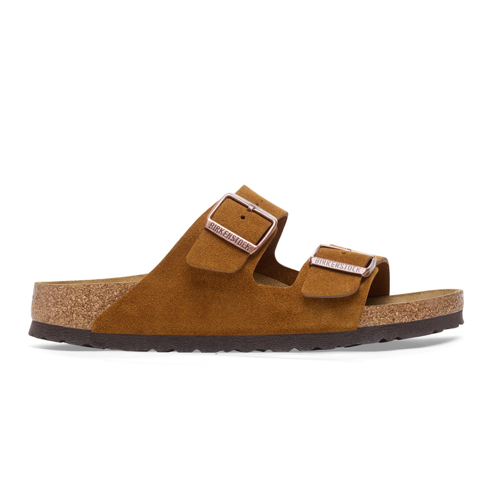 '- ["Birkenstock","Ciabatte","Donna","PE25","Scarpe","Unisex","Uomo"] - Birkenstock Arizona Mink Suede Leather - Lupis SRL