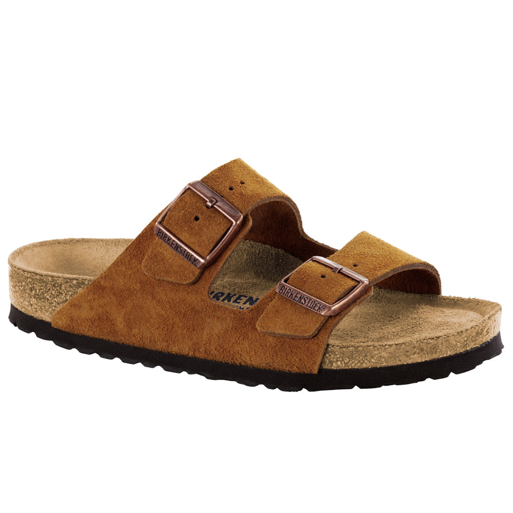 '- ["Birkenstock","Ciabatte","Donna","PE25","Scarpe","Unisex","Uomo"] - Birkenstock Arizona Mink Suede Leather - Lupis SRL
