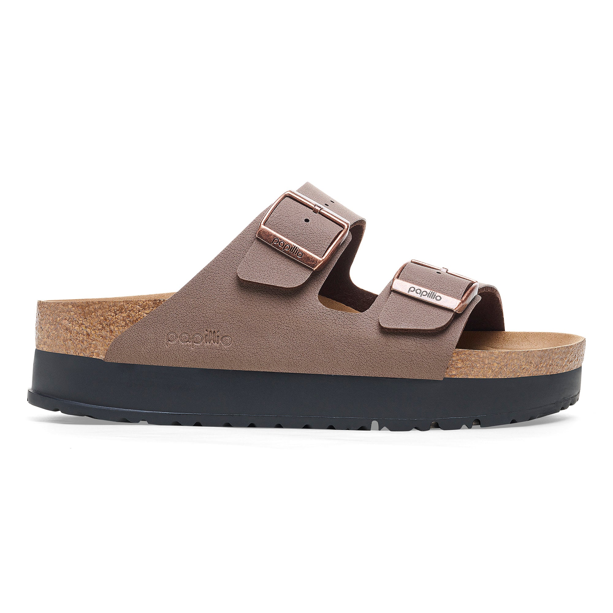 '- ["Birkenstock","Ciabatte","Donna","Scarpe"] - Birkenstock Arizona Platform Mocca Veg Birko Flor - Lupis SRL