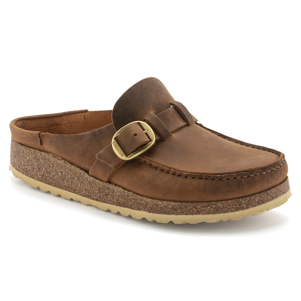 '- ["Birkenstock","Ciabatte","Donna","Pantofole","Sabot","Scarpe"] - Birkenstock Buckley Cognac - Lupis SRL