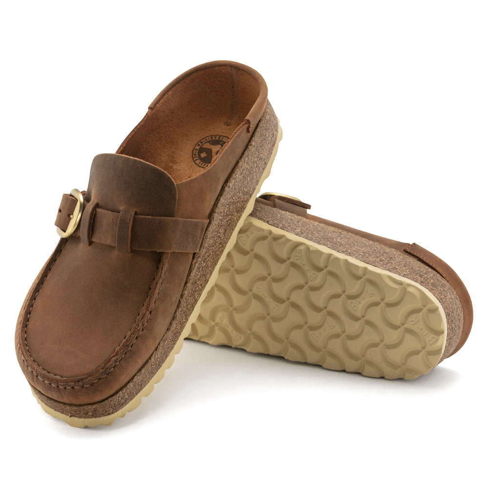 '- ["Birkenstock","Ciabatte","Donna","Pantofole","Sabot","Scarpe"] - Birkenstock Buckley Cognac - Lupis SRL