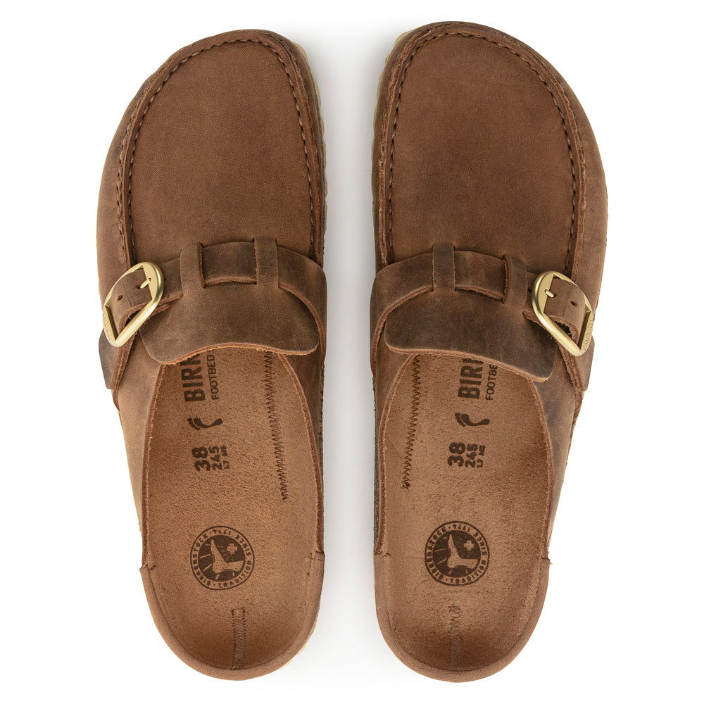 '- ["Birkenstock","Ciabatte","Donna","Pantofole","Sabot","Scarpe"] - Birkenstock Buckley Cognac - Lupis SRL