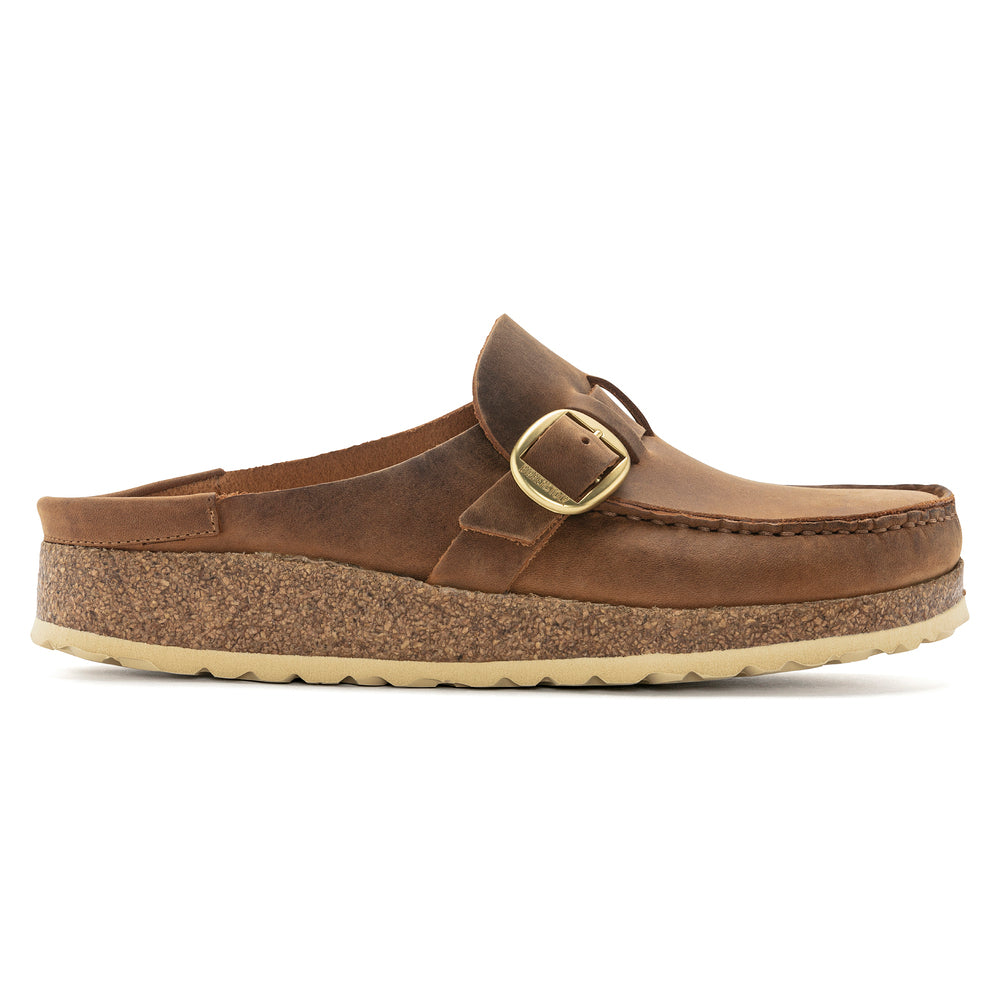 '- ["Birkenstock","Ciabatte","Donna","Pantofole","Sabot","Scarpe"] - Birkenstock Buckley Cognac - Lupis SRL