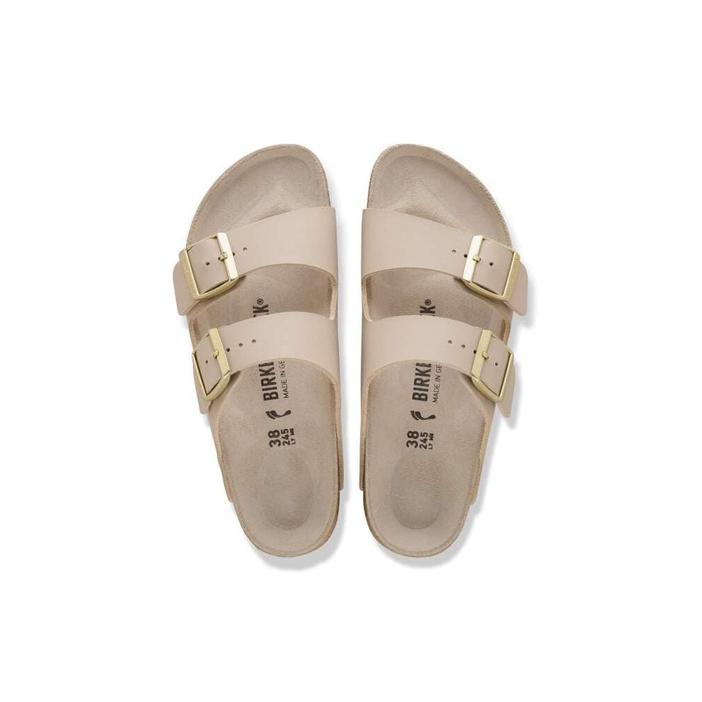 Birkenstock Women's Arizona Triples Sandal Sandcastle Oyster 1031438