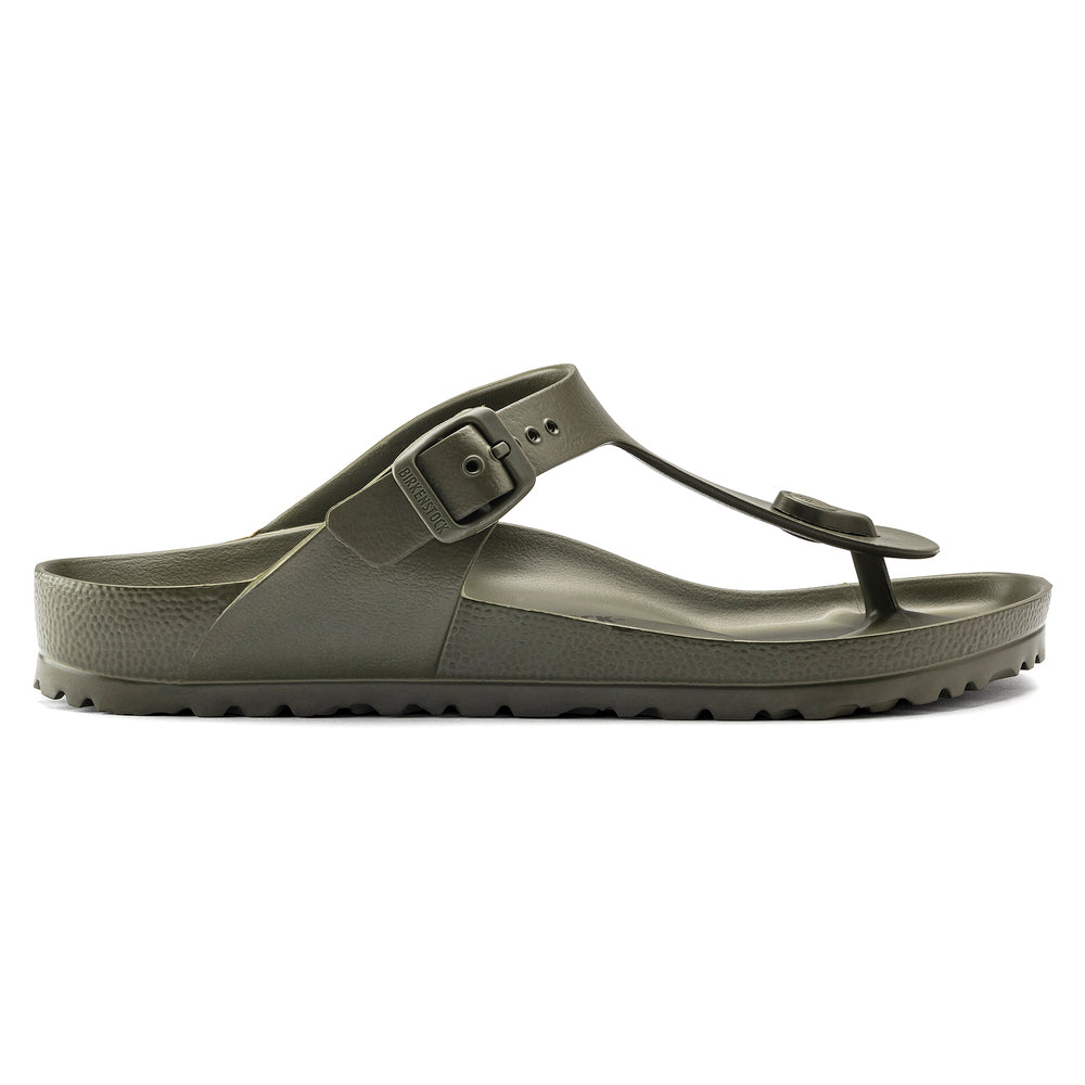 '- ["Birkenstock","Ciabatte","Donna","EVA","Infradito","Scarpe","Uomo"] - Birkenstock Gizeh Essentials Eva Khaki - Lupis SRL