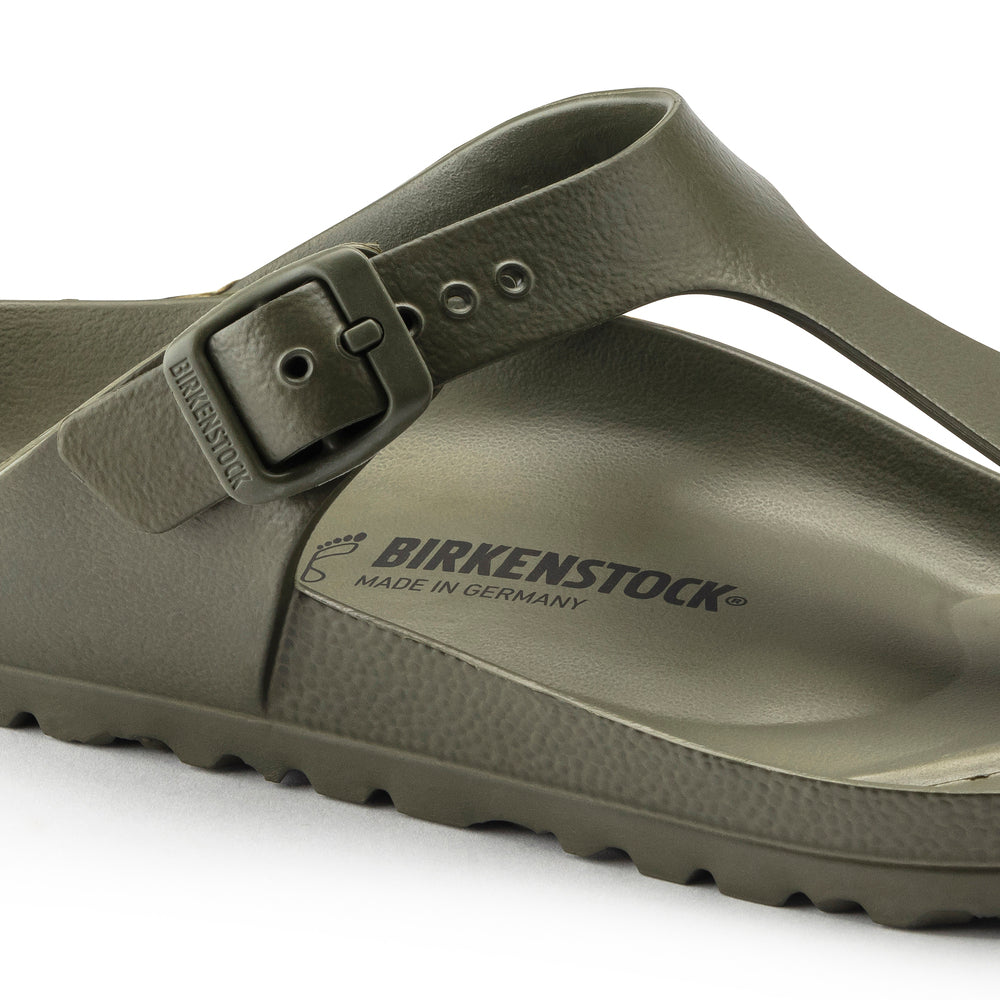 '- ["Birkenstock","Ciabatte","Donna","EVA","Infradito","Scarpe","Uomo"] - Birkenstock Gizeh Essentials Eva Khaki - Lupis SRL