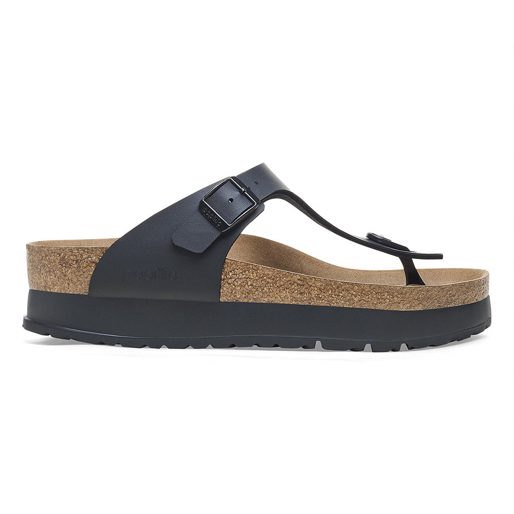 '- ["Birkenstock","Ciabatte","Donna","Infradito","PE25","Scarpe","Ultima Taglia"] - Birkenstock Gizeh Pap Flex Platform Black - Lupis SRL